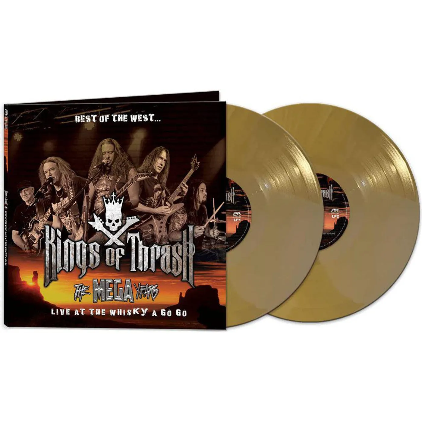 Kings Of Thrash Best Of The West - Live At The Whisky A Go Go (Gold) Vinyl Record