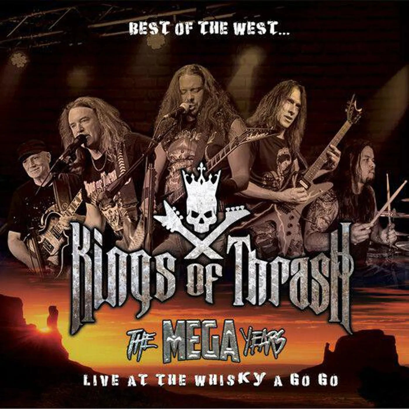 Kings Of Thrash Best Of The West - Live At The Whisky A Go Go (Gold) Vinyl Record