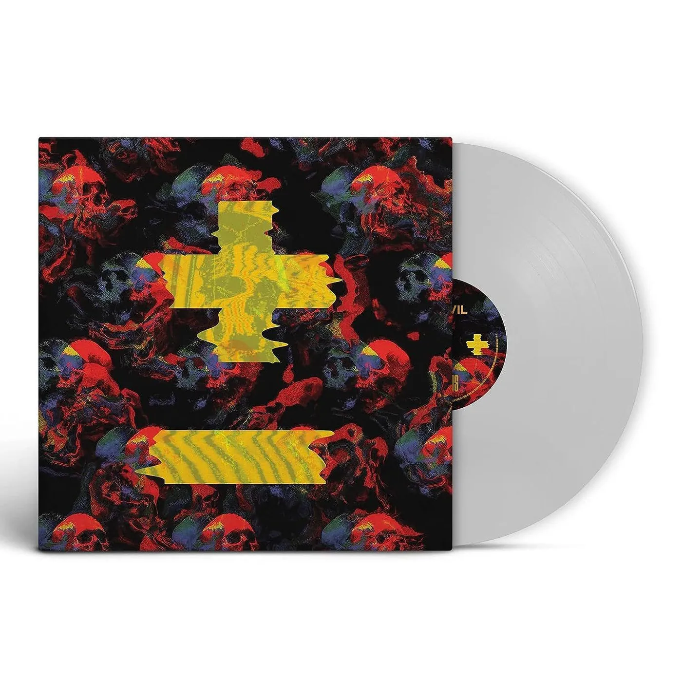 Pop Evil Skeletons (Metallic Silver) Vinyl Record