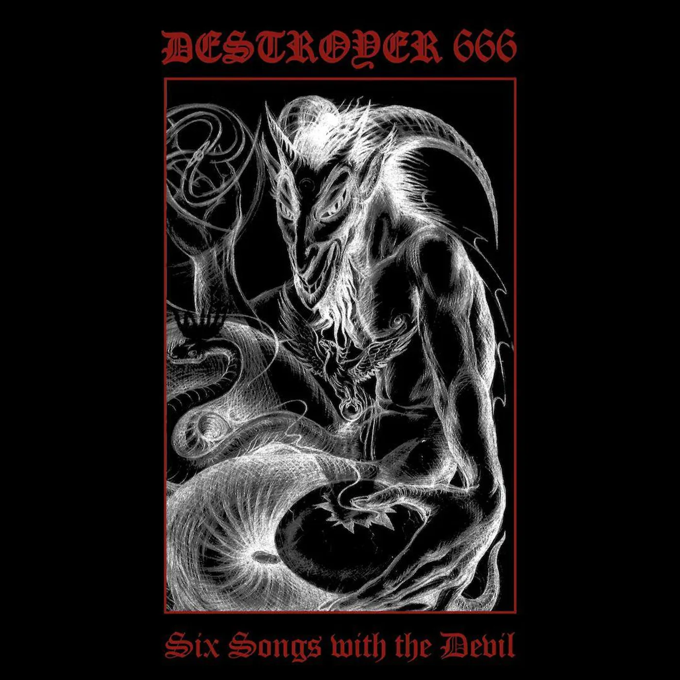 Deströyer 666 Six Songs With The Devil (White Vinyl Record)