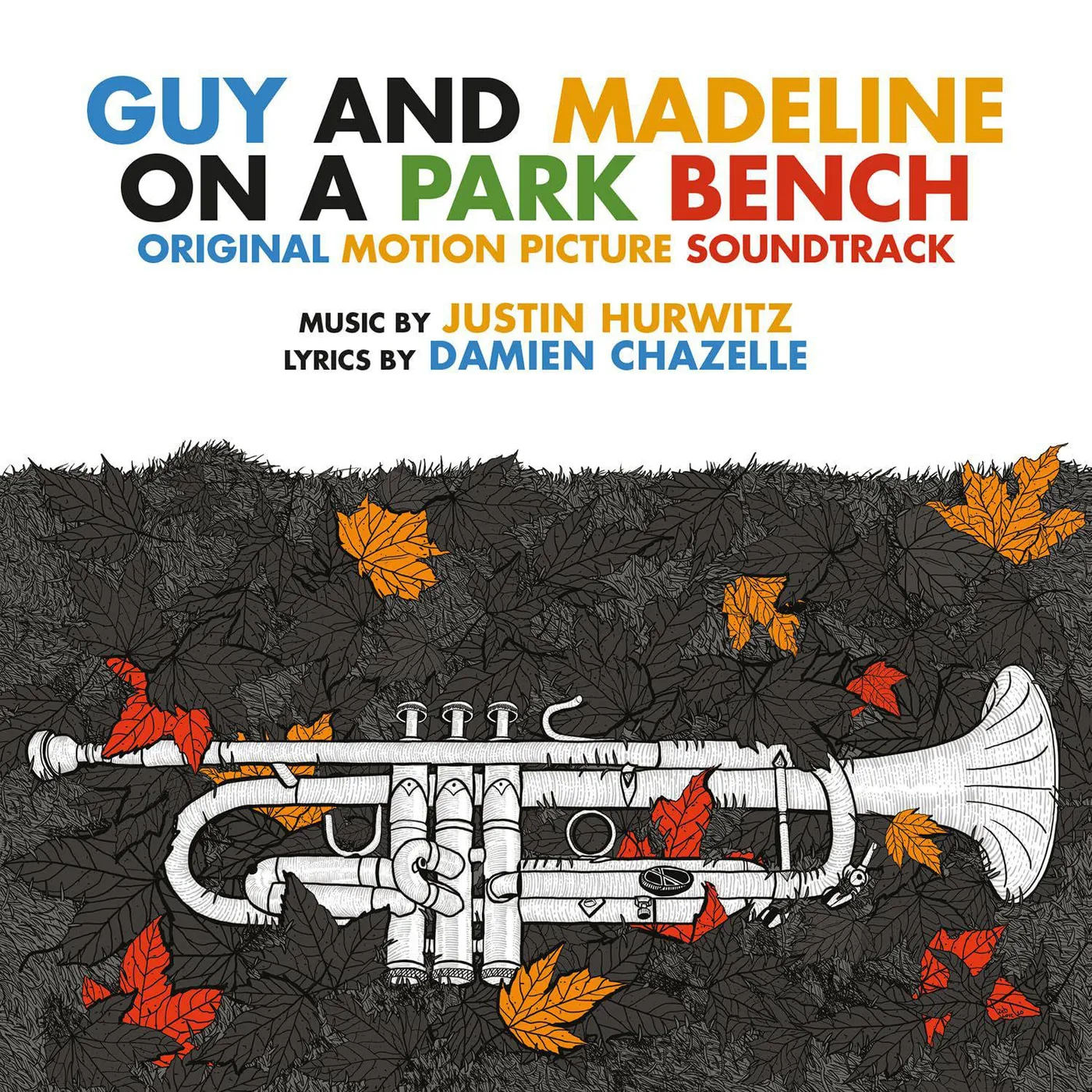Justin Hurwitz Guy & Madeline On A Park Bench Original Soundtrack (Orange & Black Marbled Vinyl/180G) Vinyl Record