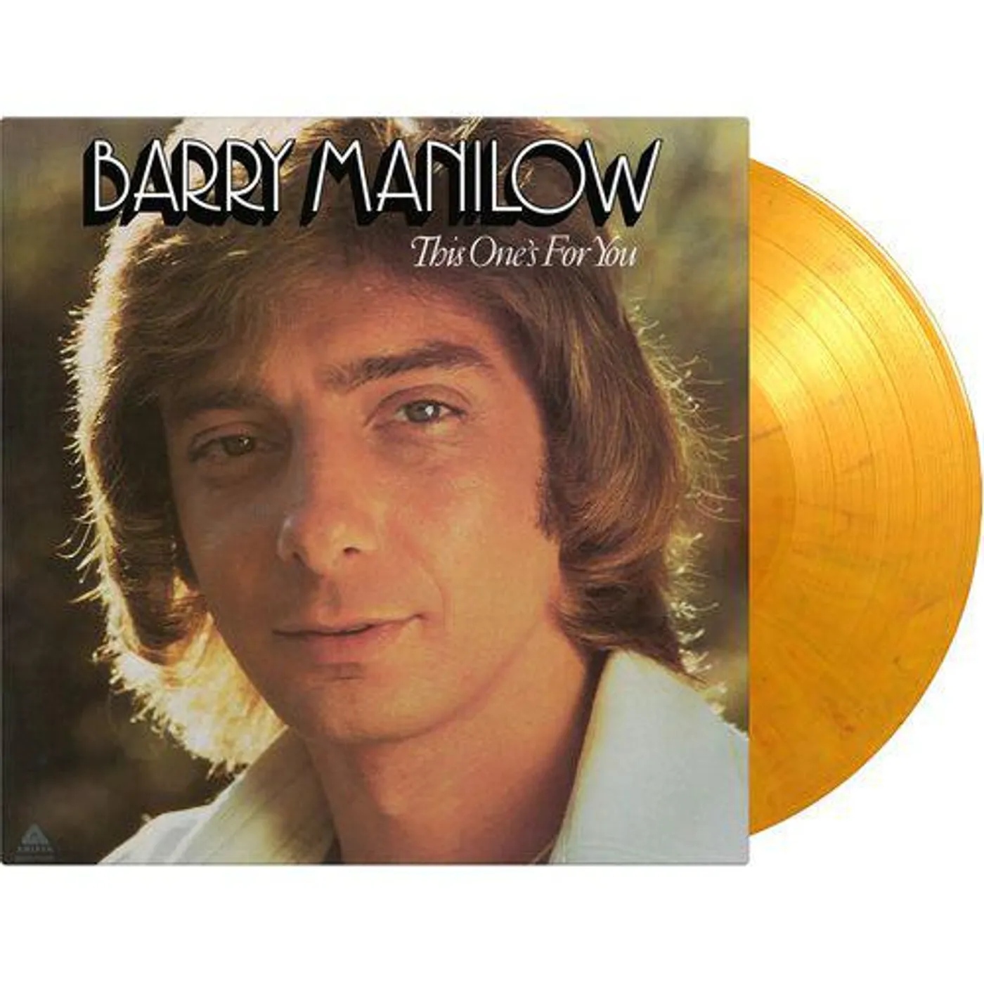 Barry Manilow THIS ONE'S FOR YOU (BLACK & ORANGE MARBLED VINYL/180G) Vinyl Record