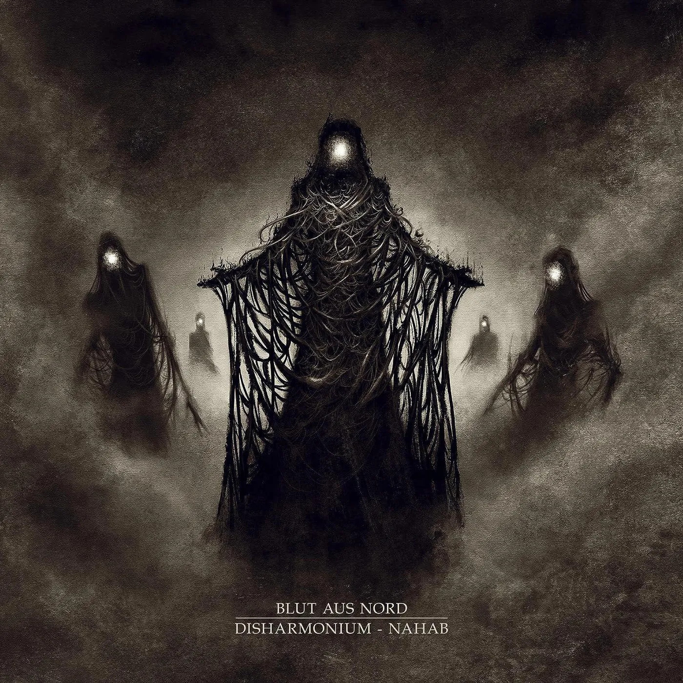 Blut Aus Nord Disharmonium - Nahab (Black/White Galaxy Effect Heavy) Vinyl Record
