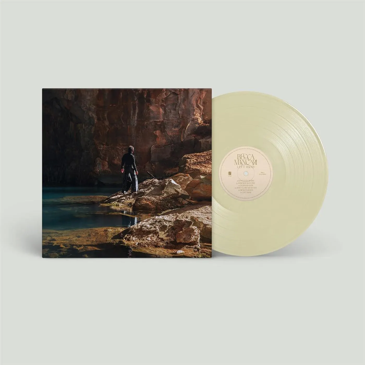Becca Mancari Left Hand (Milky Clear) Vinyl Record