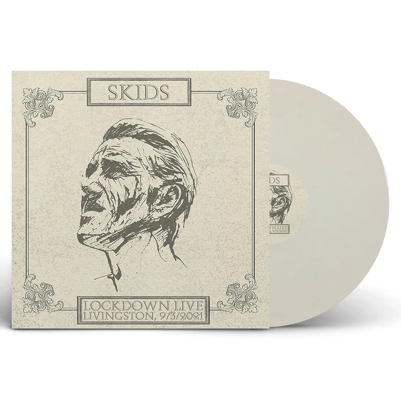 Skids Lockdown Live 2021 - Livingston (White) Vinyl Record