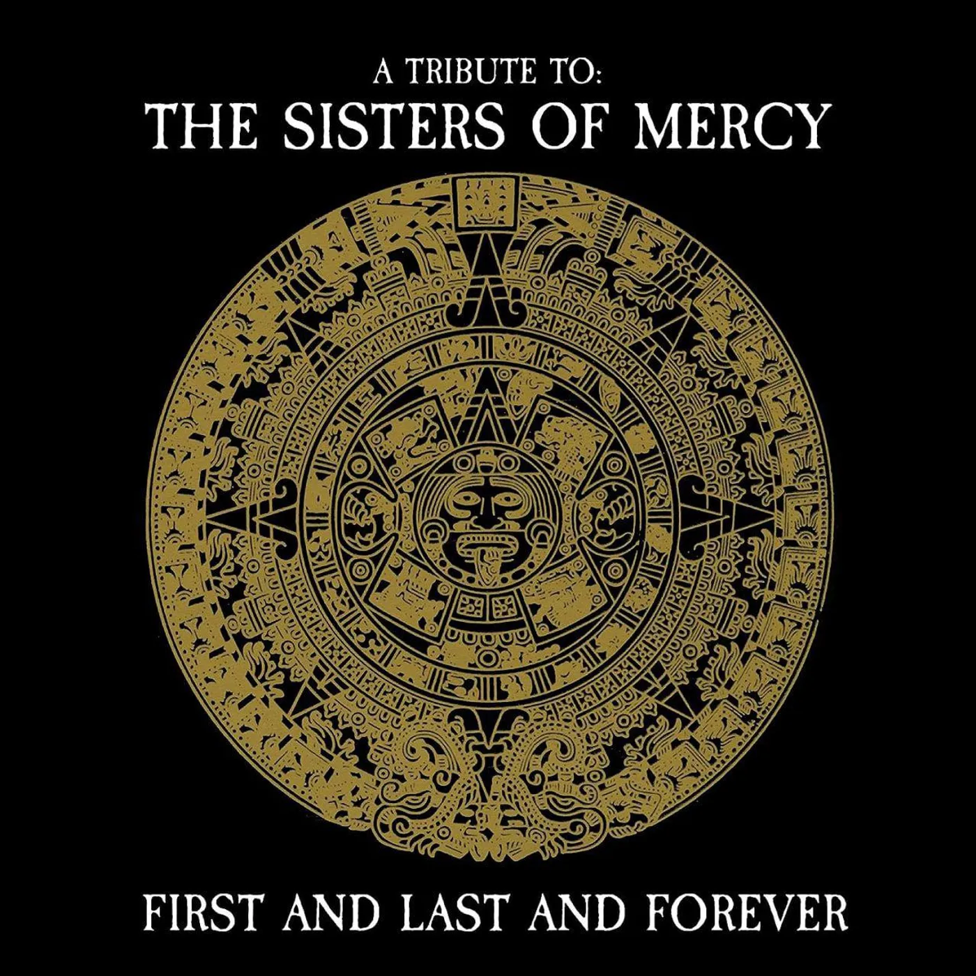 Various Artists  A Tribute To Sisters Of Mercy (Gold) Vinyl Record