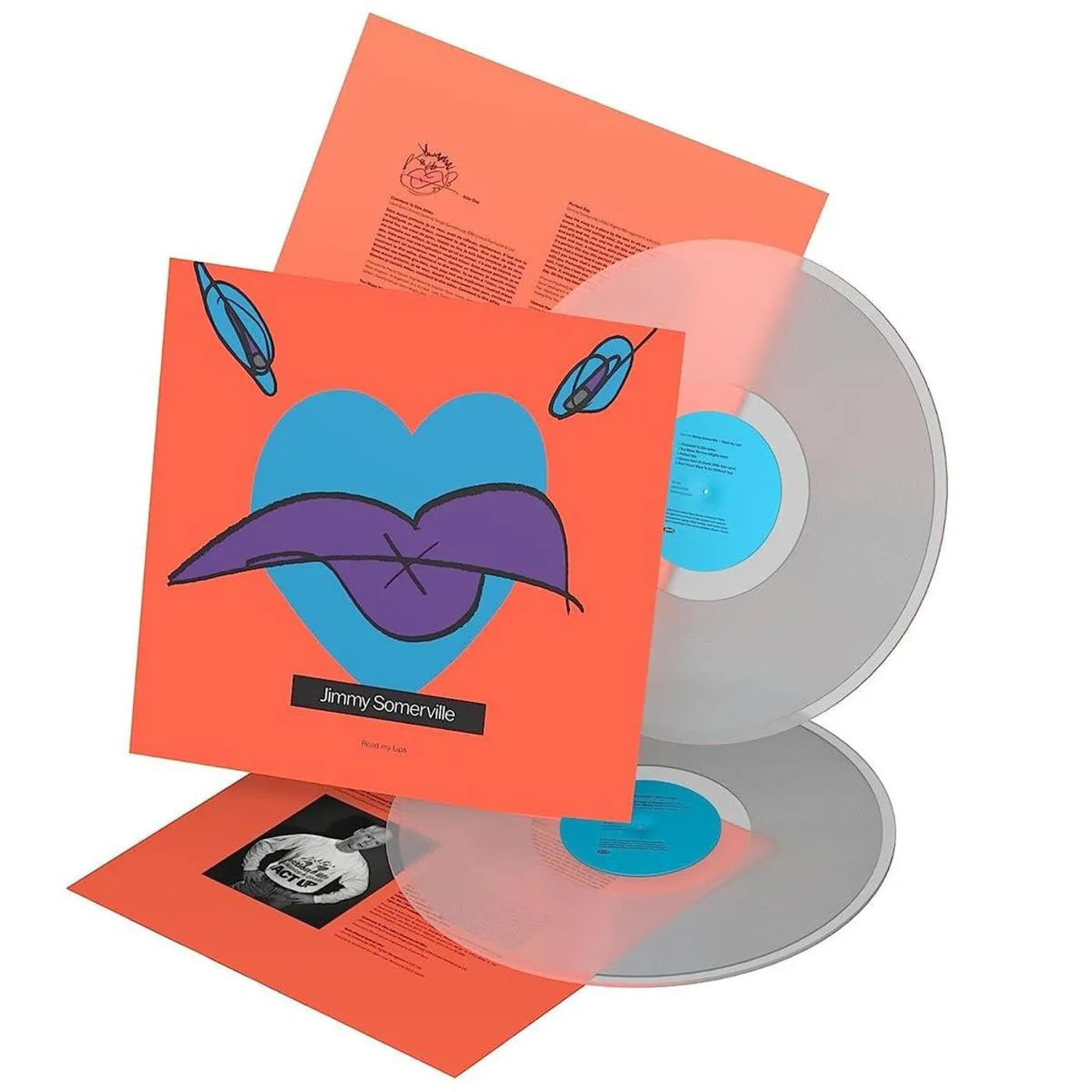 Jimmy Somerville Read My Lips [2023 Reissue] (2LP/Clear) Vinyl Record