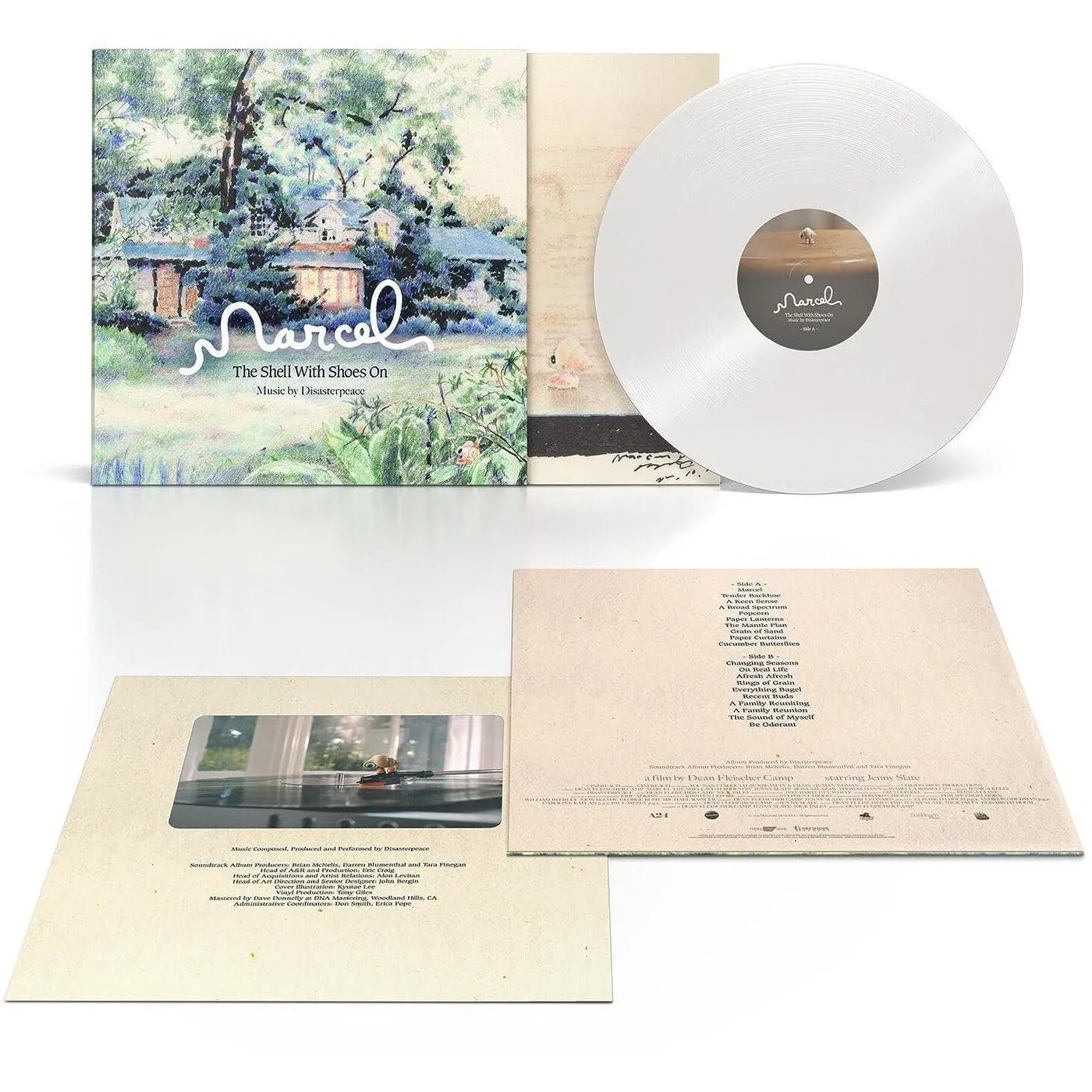 Disasterpeace Marcel The Shell With Shoes On (White) Vinyl Record