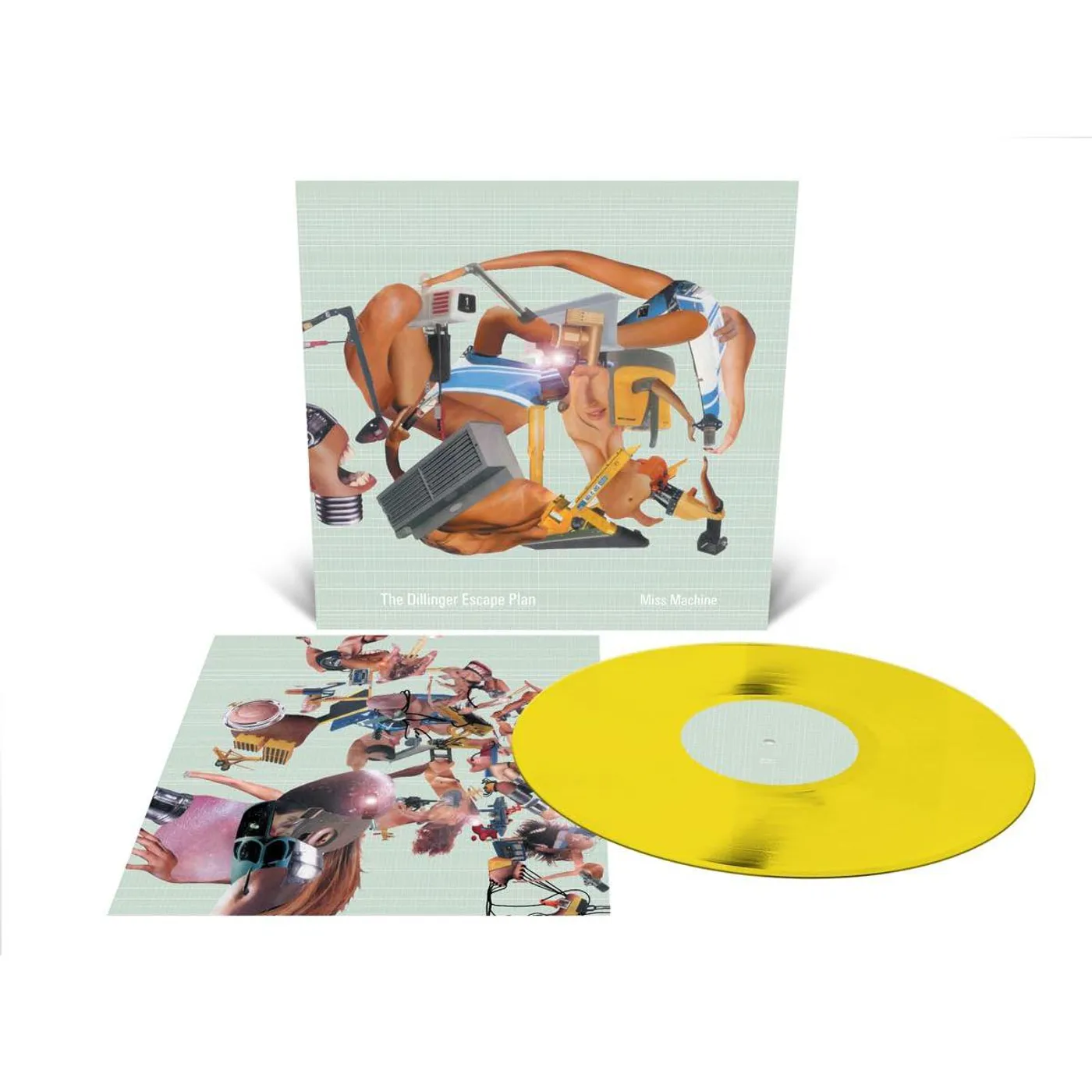 The Dillinger Escape Plan MISS MACHINE (OPAQUE YELLOW VINYL) Vinyl Record