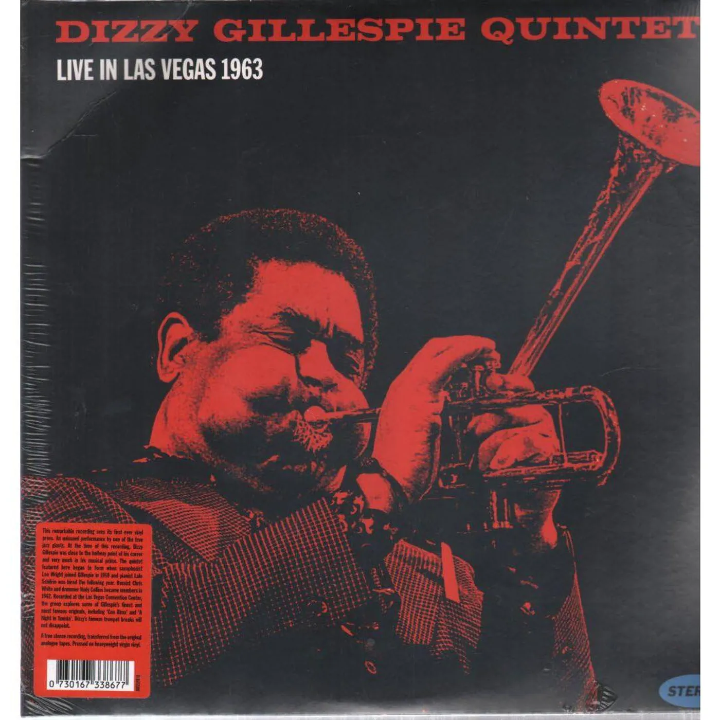 Dizzy Gillespie Quintet Live In Las Vegas 1963 (2LP/Virgin) Vinyl Record
