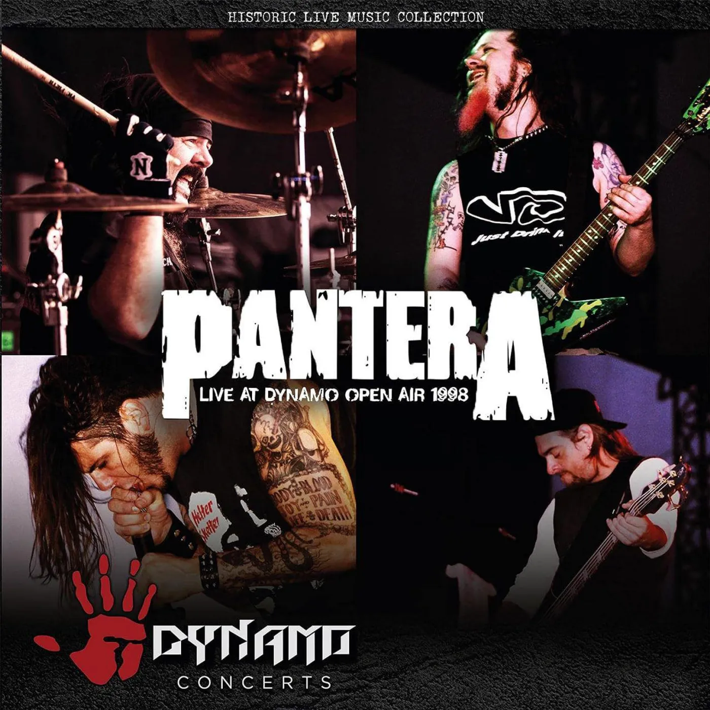 Pantera Live at Dynamo Open Air 1998 (2LP/Red Marble) Vinyl Record