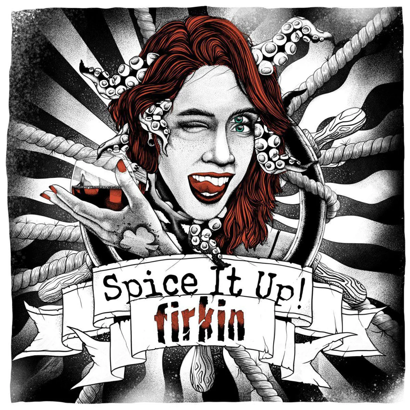 Firkin Spice It Up (Transparent Red) Vinyl Record