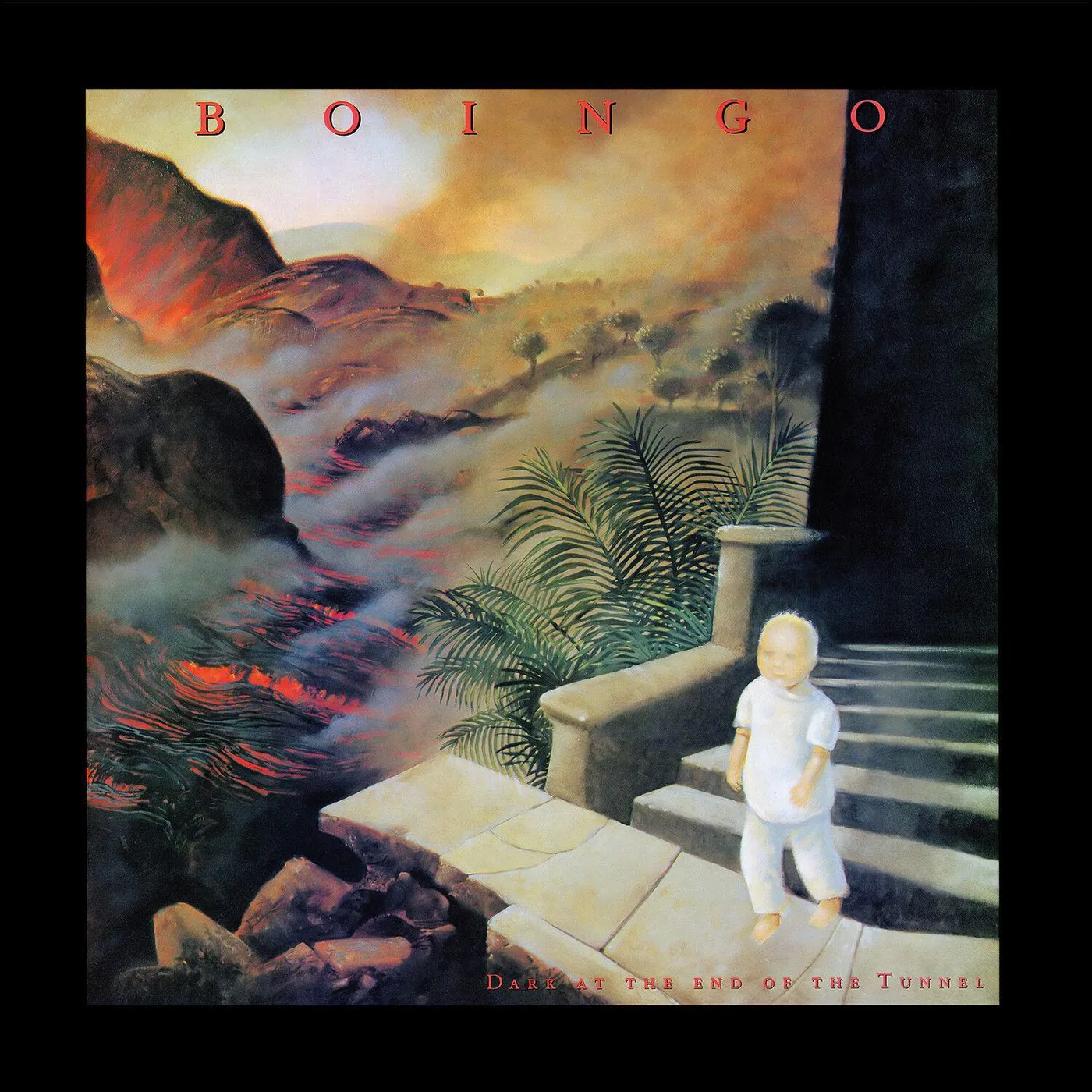Oingo Boingo Dark At The End Of The Tunnel (Gold/Red) Vinyl Record