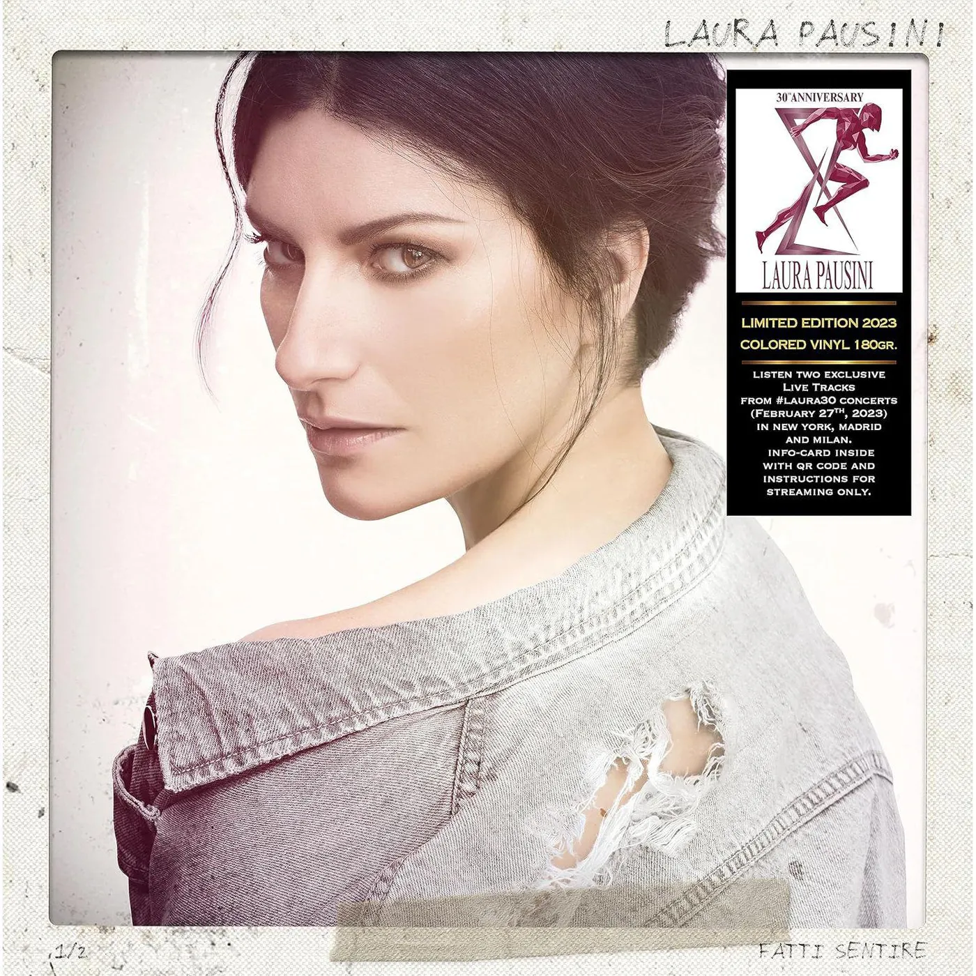 Laura Pausini Fatti Sentire (180gr/ Bordeaux/ Numbered Edition/ 2LP) Vinyl Record