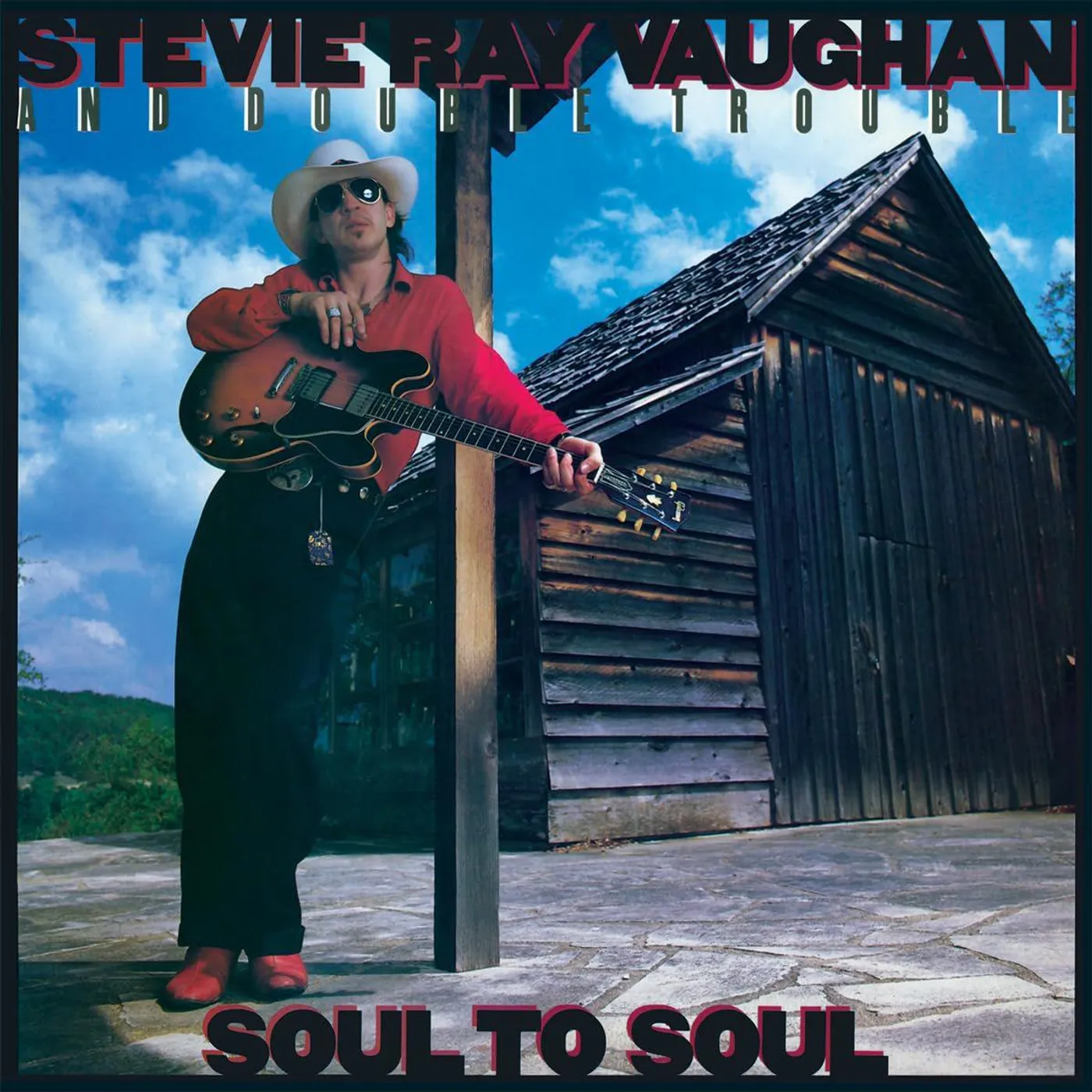 Stevie Ray Vaughan Soul To Soul (180G/Blue Marbled) Vinyl Record