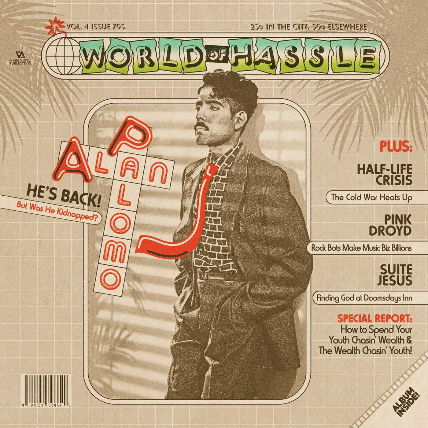 Alan Palomo World Of Hassle (2LP) Vinyl Record