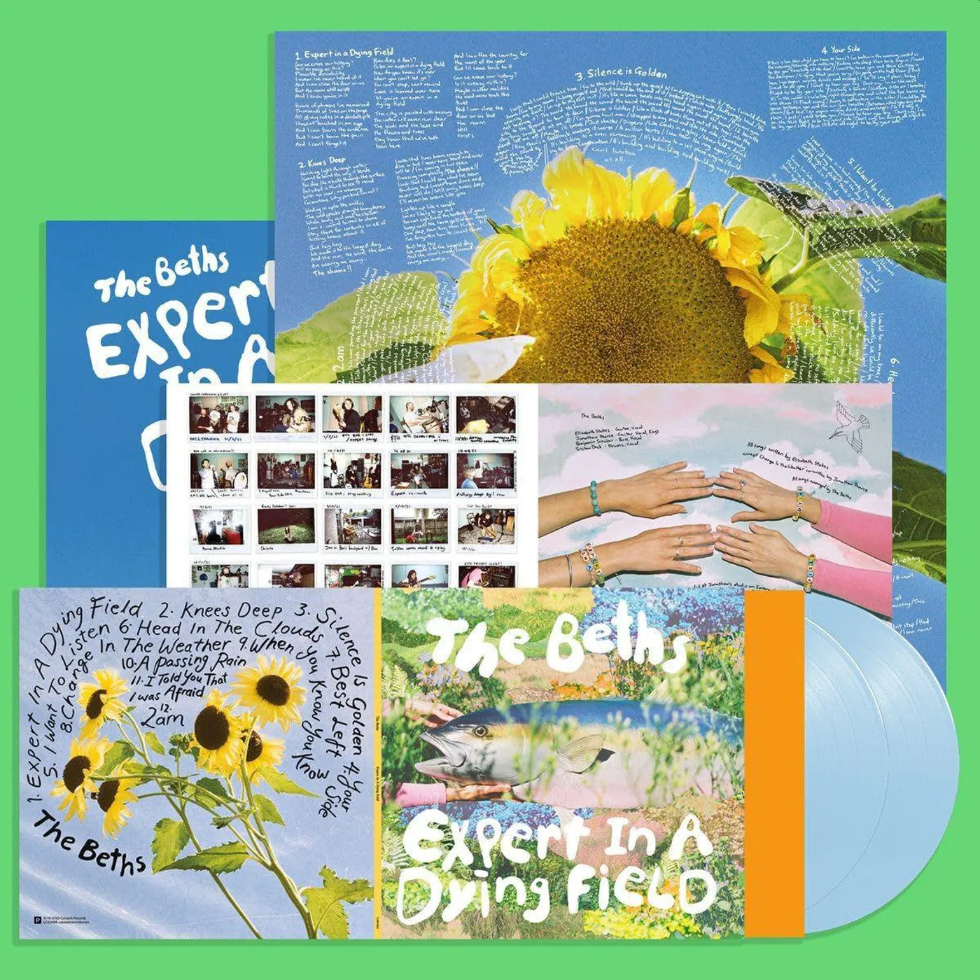 The Beths Expert In A Dying Field (Deluxe Edition/Baby Blue Vinyl/2LP) Vinyl Record