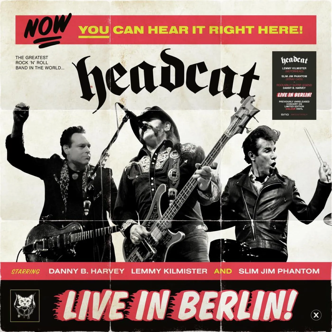 HeadCat Live In Berlin (2Lp) Vinyl Record