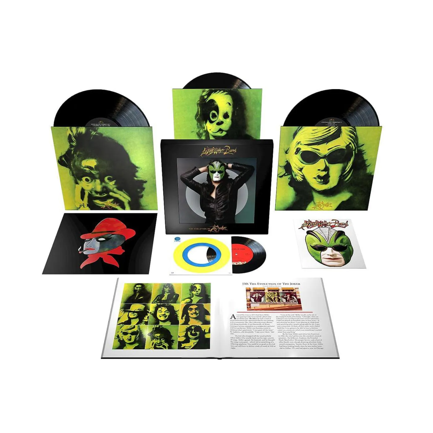 Steve Miller Band J50: THE EVOLUTION OF THE JOKER (3LP/7INCH) Vinyl Record