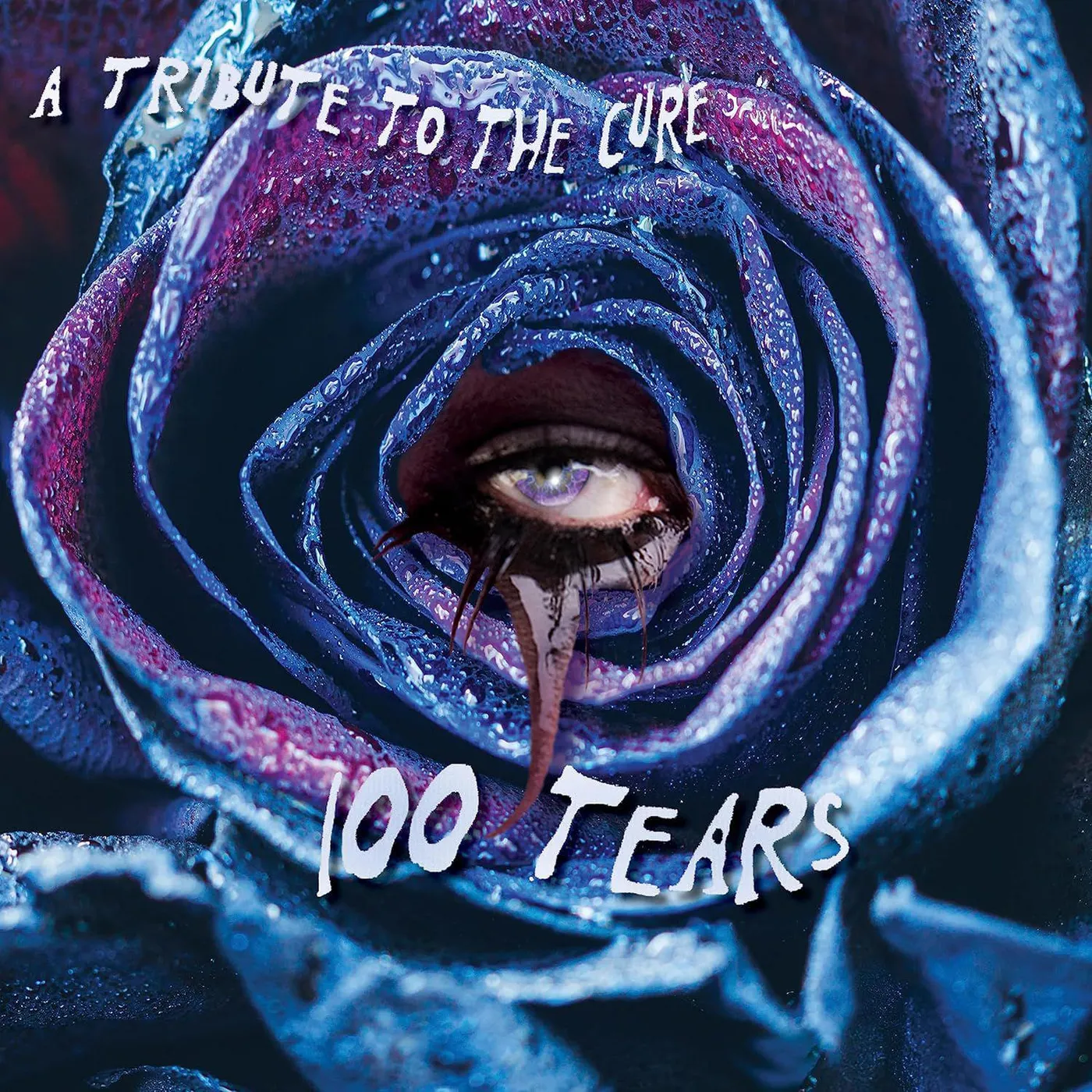 Various Artists  100 Tears - A Tribute To The Cure (Splatter Purple Vinyl/Reissue) Vinyl Record