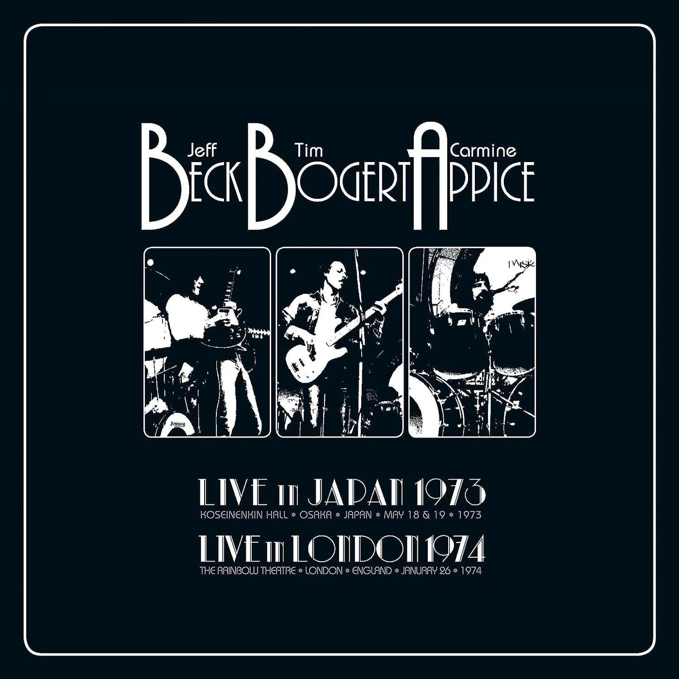 Beck, Bogert, Appice Live 1973 & 1974 (4LP) Box Set (Vinyl)