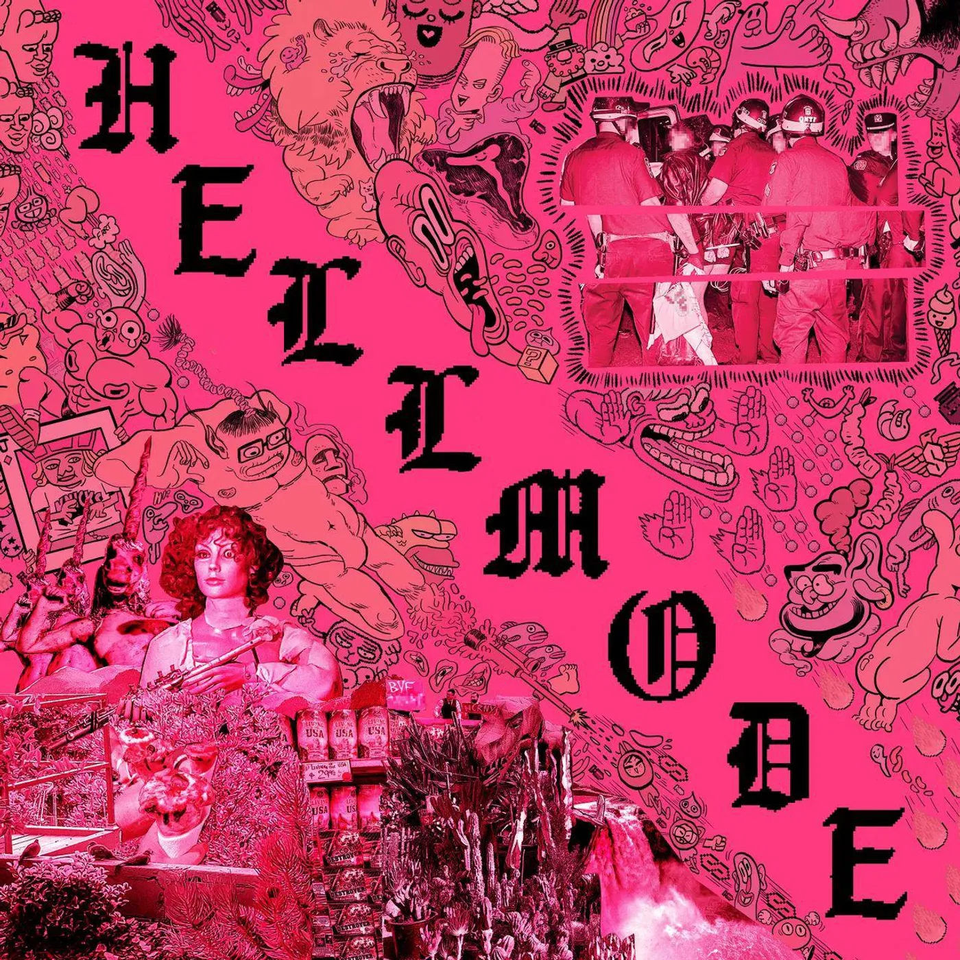 Jeff Rosenstock Hellmode (Neon Pink) Vinyl Record