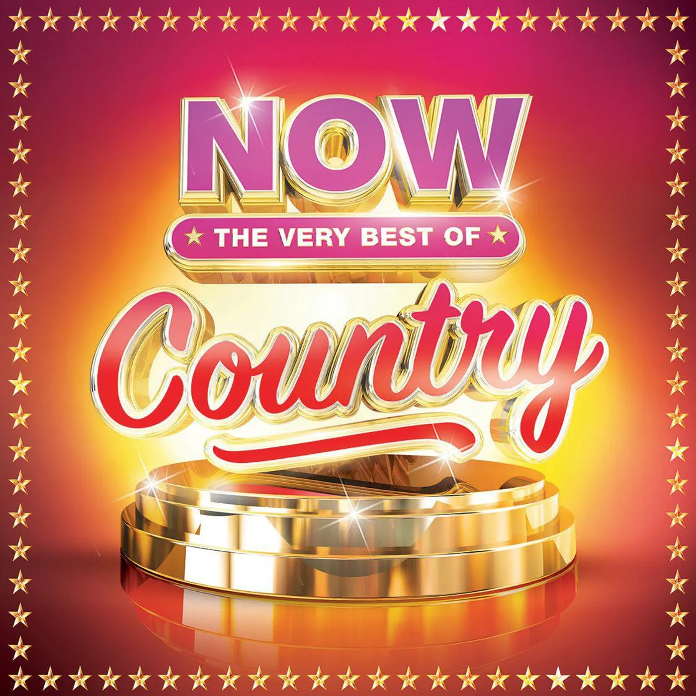 Various Artists  Now Country - The Very Best Of (15Th Anniversary Edition) (Translucent Lemonade Yellow) Vinyl Record