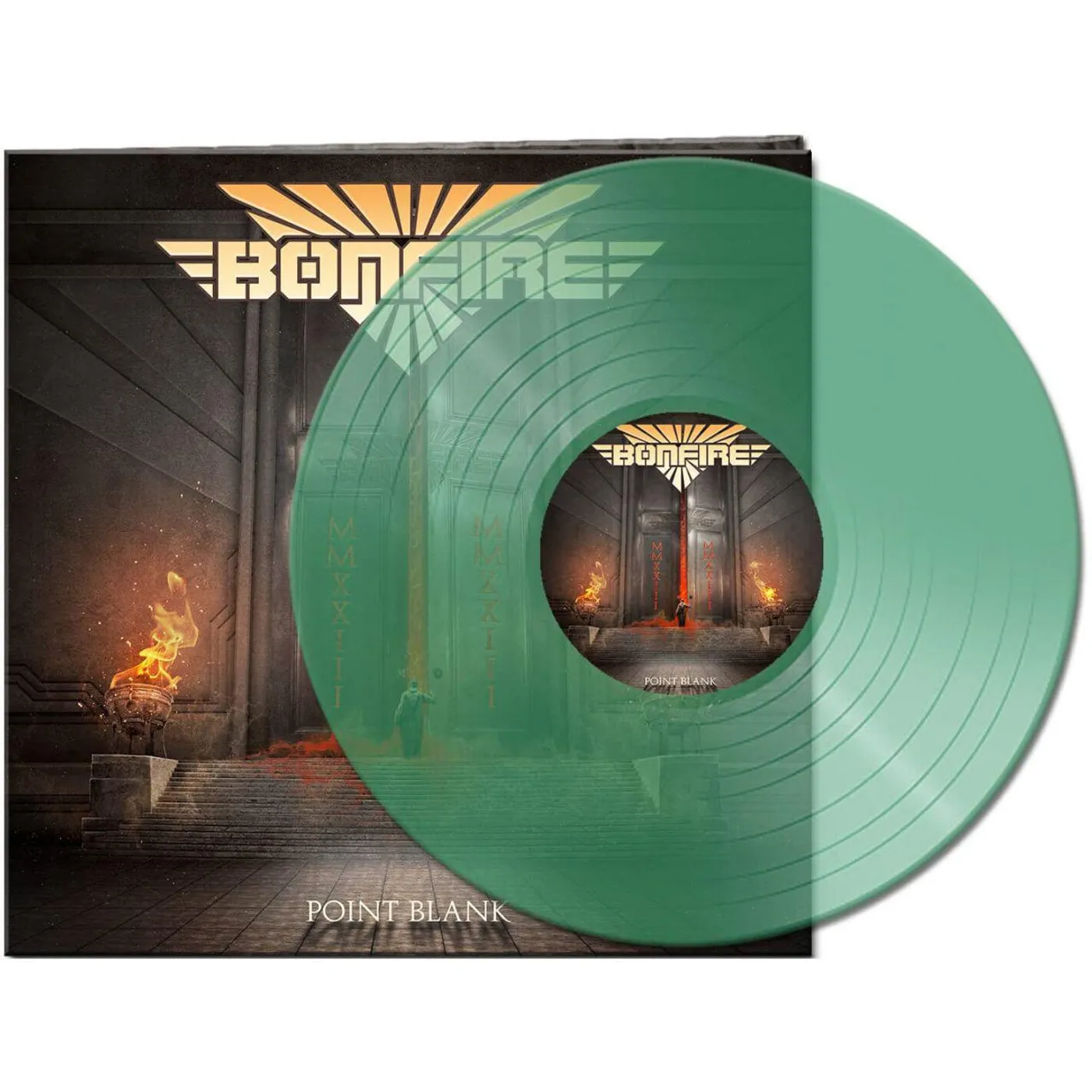 Bonfire Point Blank MMXXIII (Clear Green) Vinyl Record