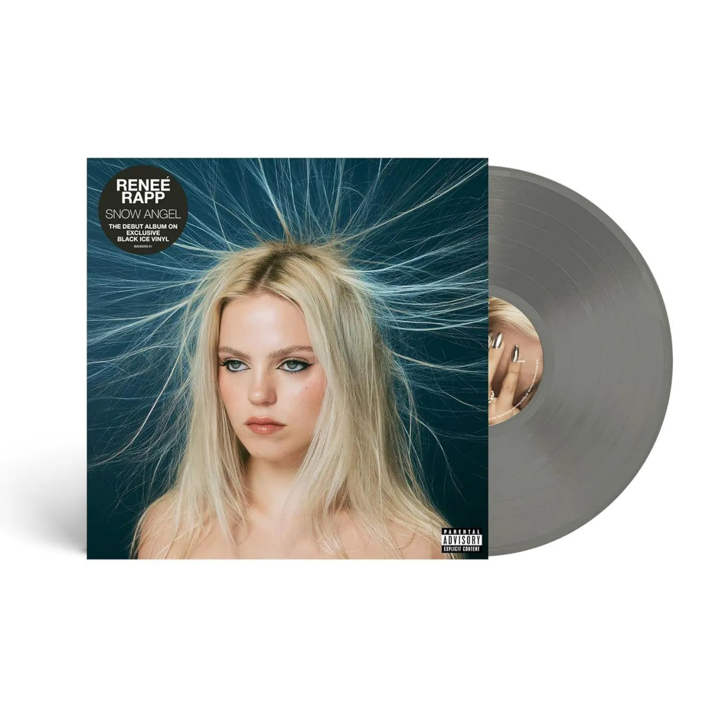 Reneé Rapp Snow Angel (Translucent Black Ice) Vinyl Record