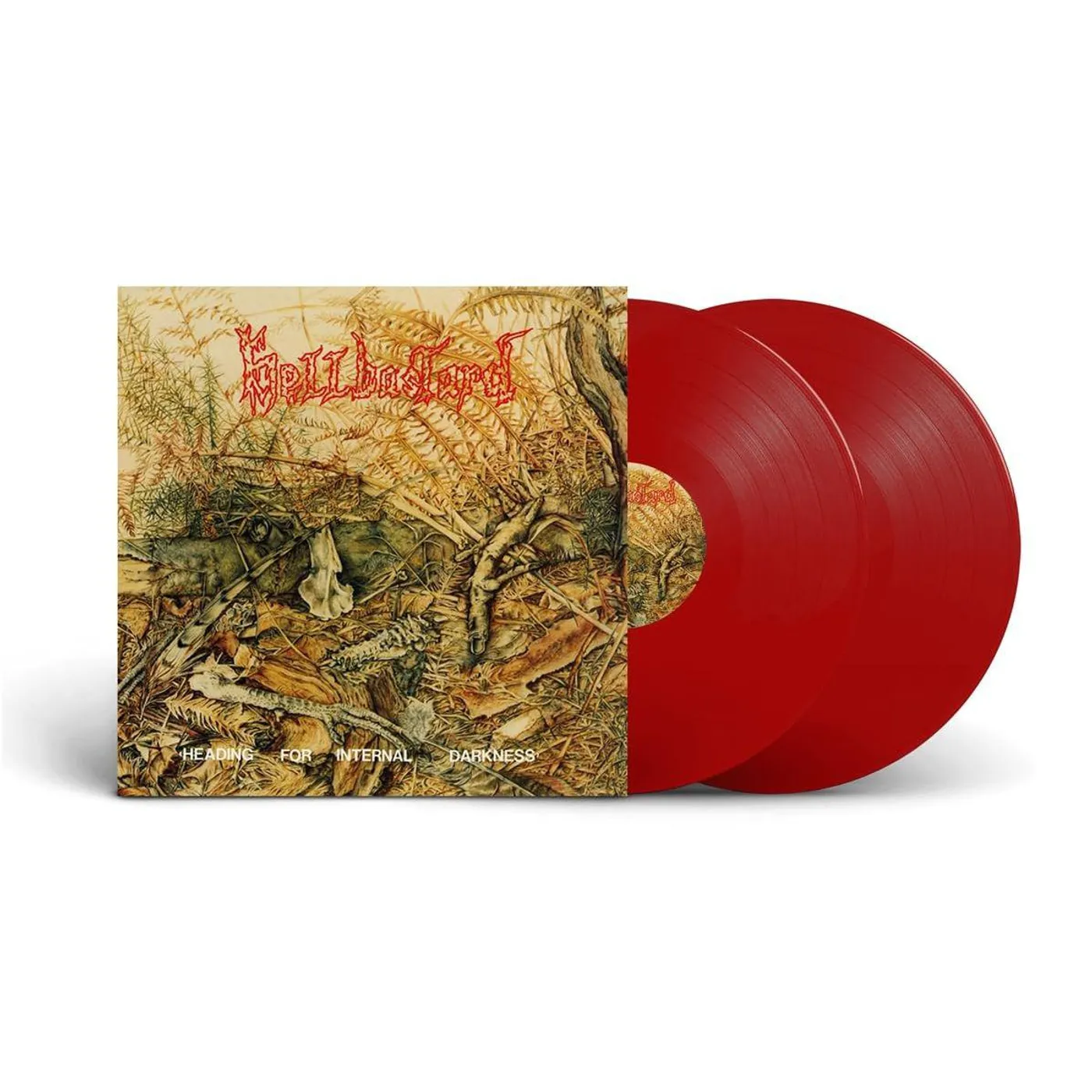 Hellbastard Heading For Internal Darkness (Red/2lp) Vinyl Record