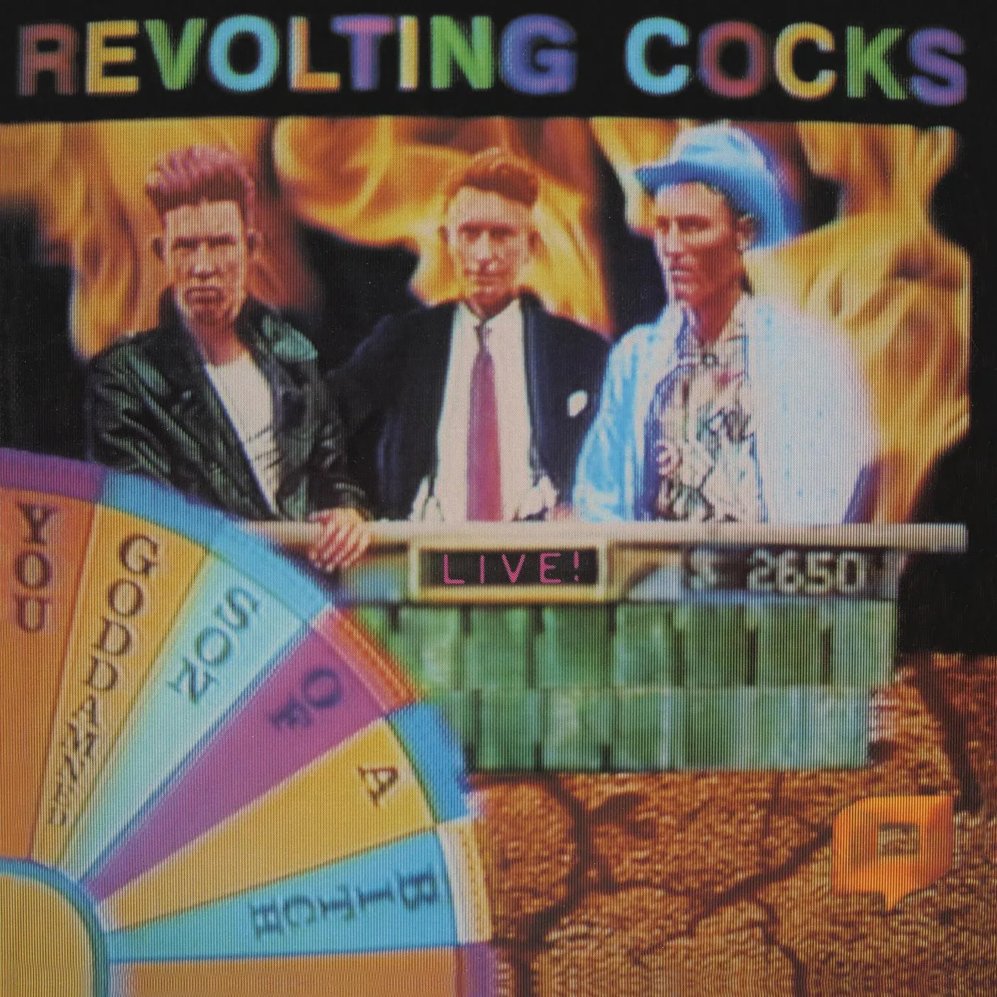 Revolting Cocks LIVE! YOU GODDAMN SON OF A BITCH (PURPLE/PINK SPLATTER VINYL) Vinyl Record