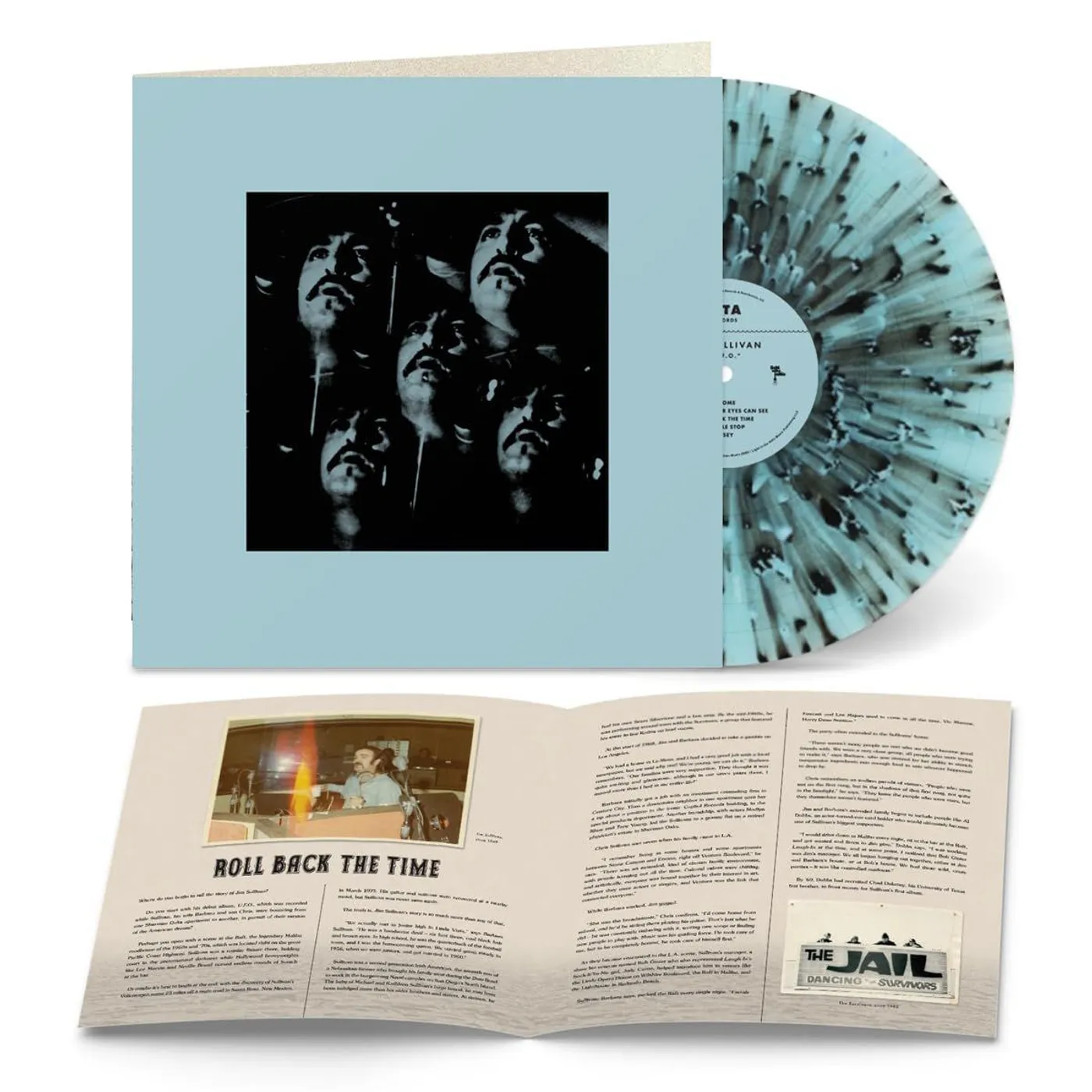 Jim Sullivan U.F.O. (BLUE SPLATTER VINYL) Vinyl Record