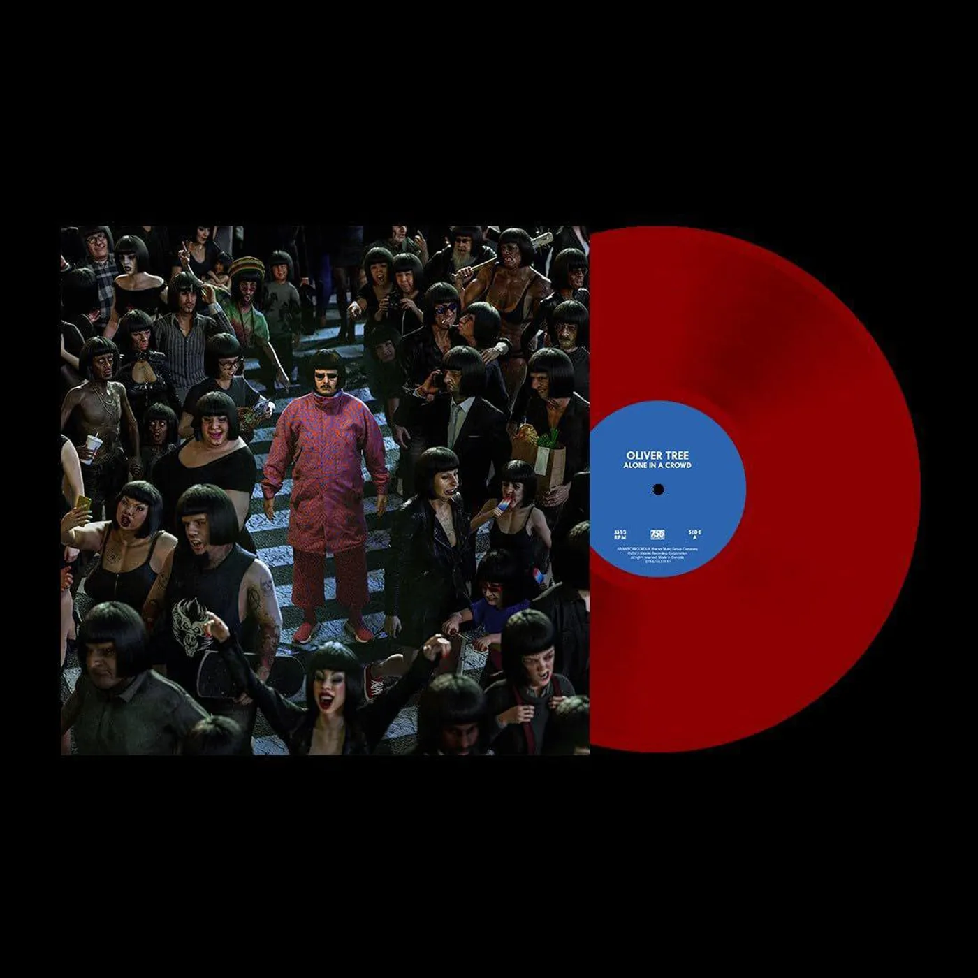 Oliver Tree - Alone In A Crowd (Red) Vinyl Record
