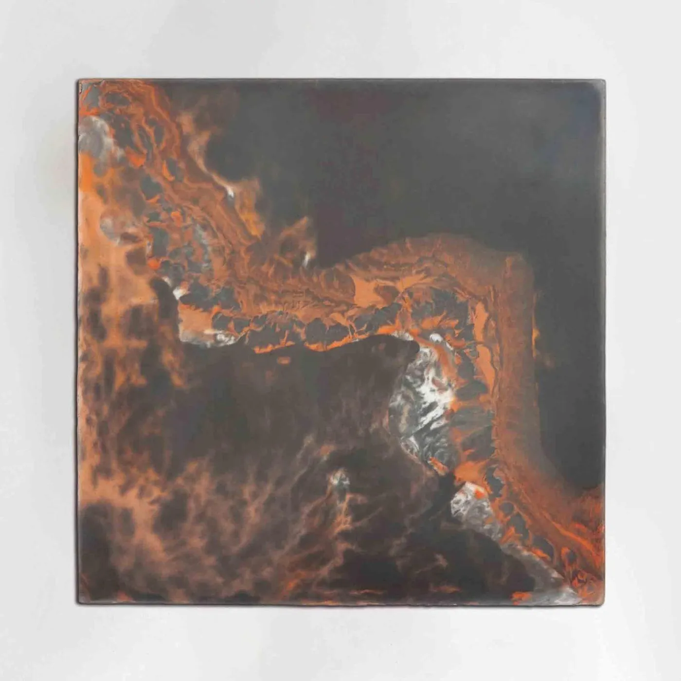 High Vis Blending (Orange in Clear) Vinyl Record