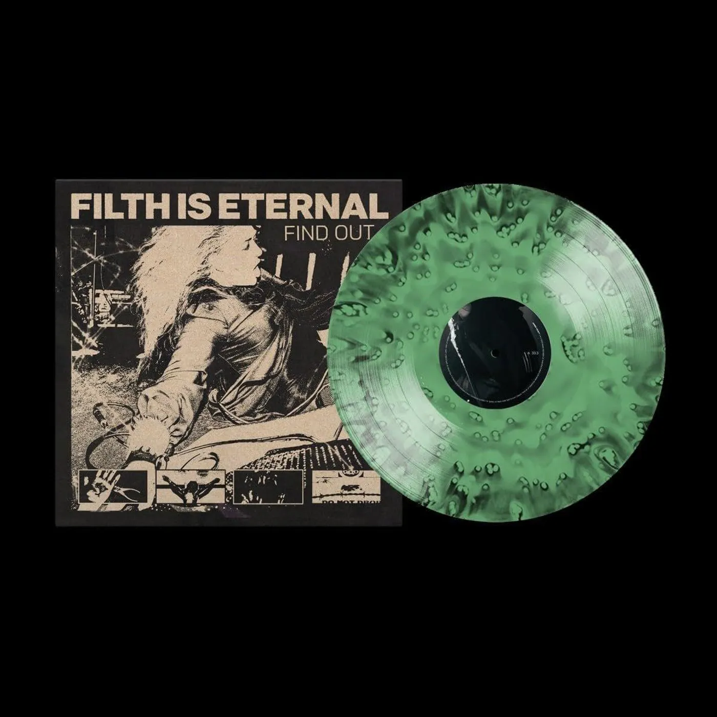 Filth is Eternal Find Out (Black/Green) Vinyl Record