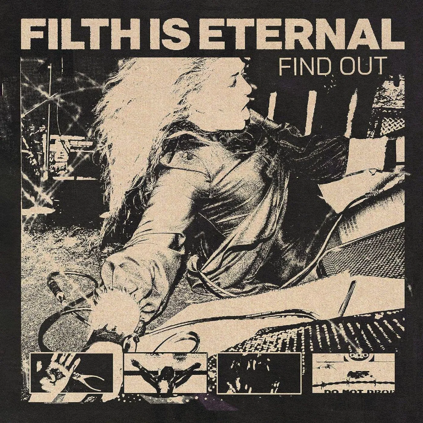 Filth is Eternal Find Out (Black/Green) Vinyl Record