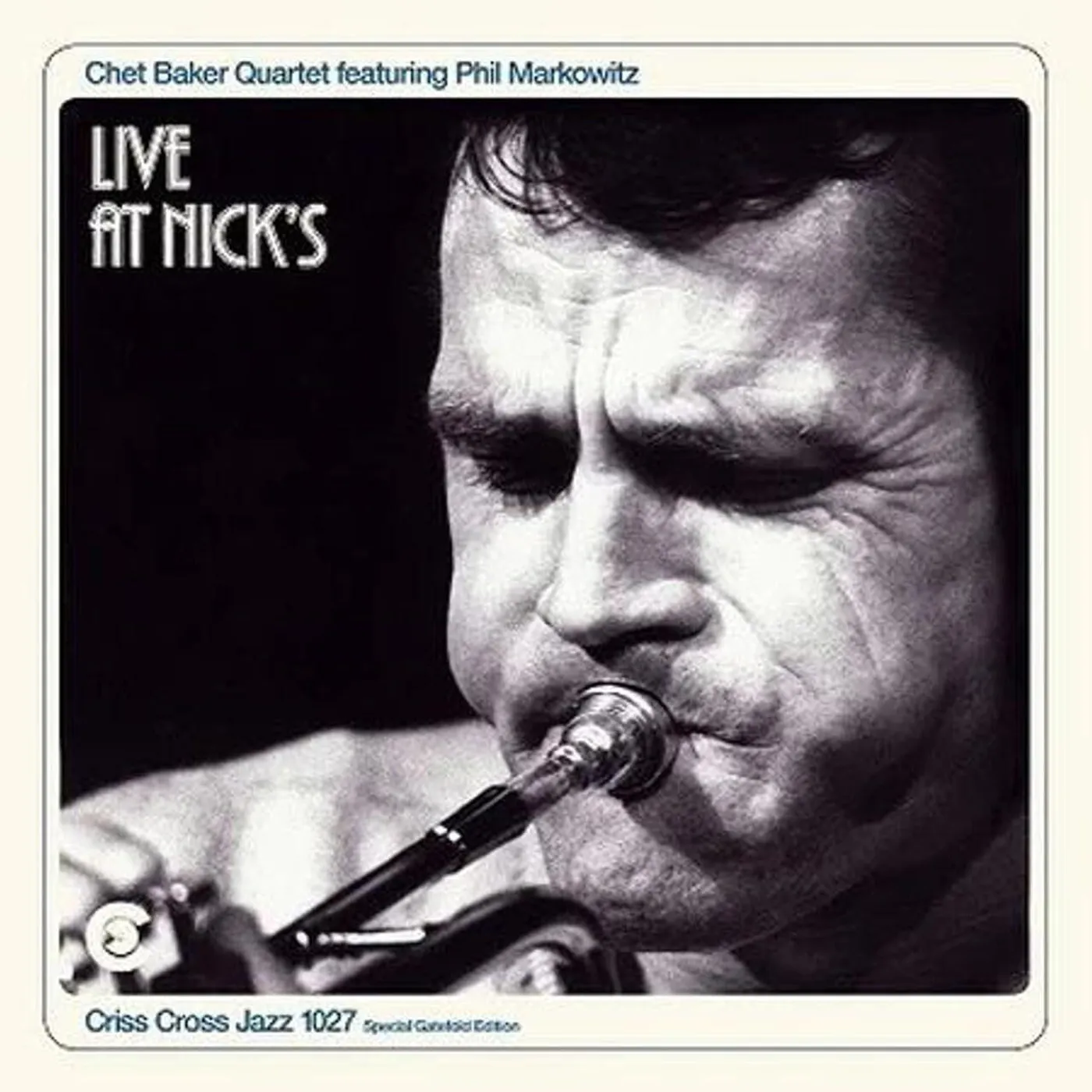 Chet Baker Quartet LIVE AT NICK'S (2LP) Vinyl Record