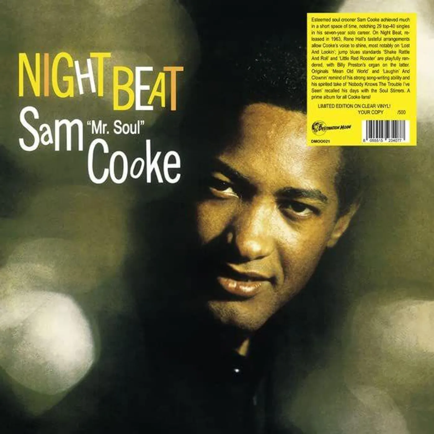 Sam Cooke Night Beat Vinyl Record