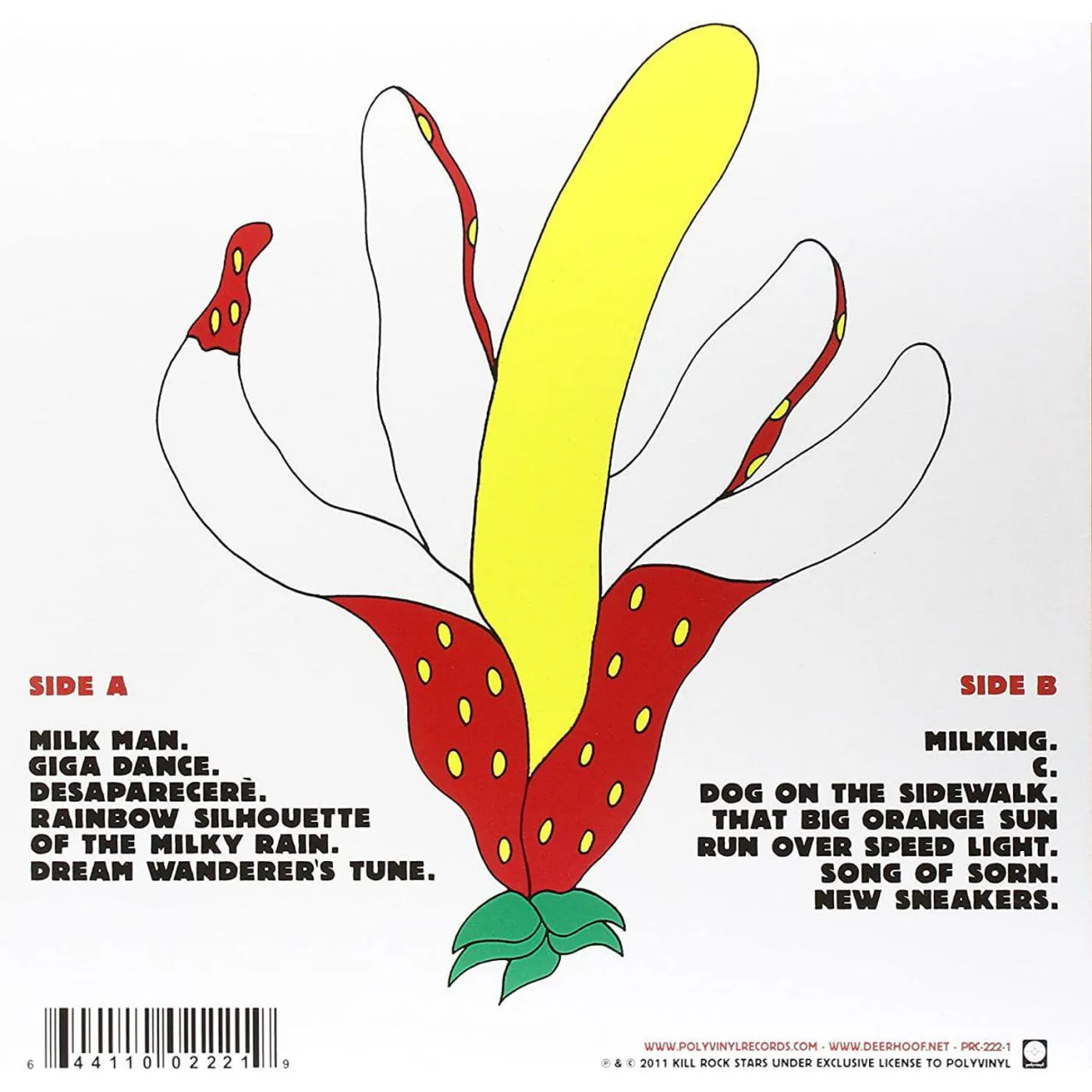 Deerhoof Milk Man Vinyl Record