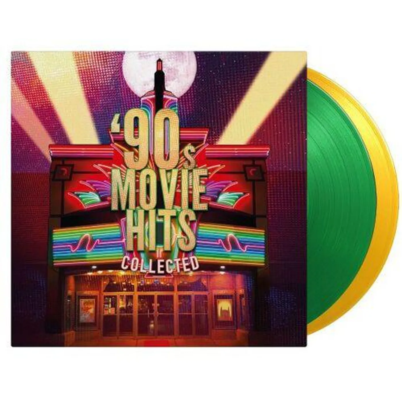 Various Artists  90s Movie Hits Collected (Translucent Green & Yellow Vinyl Record/180g/2LP)