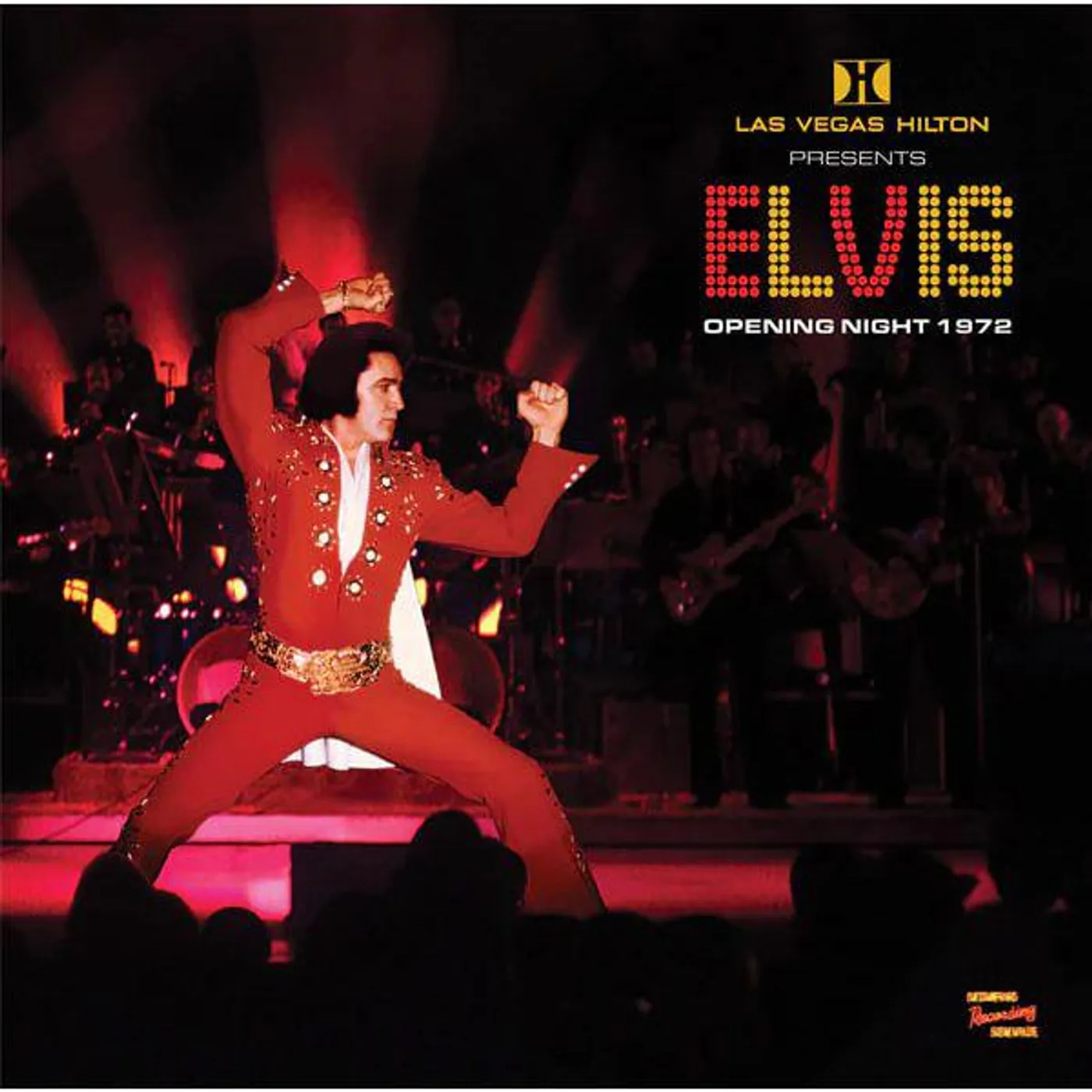 LAS VEGAS HILTON PRESENTS Elvis Presley Vinyl Record