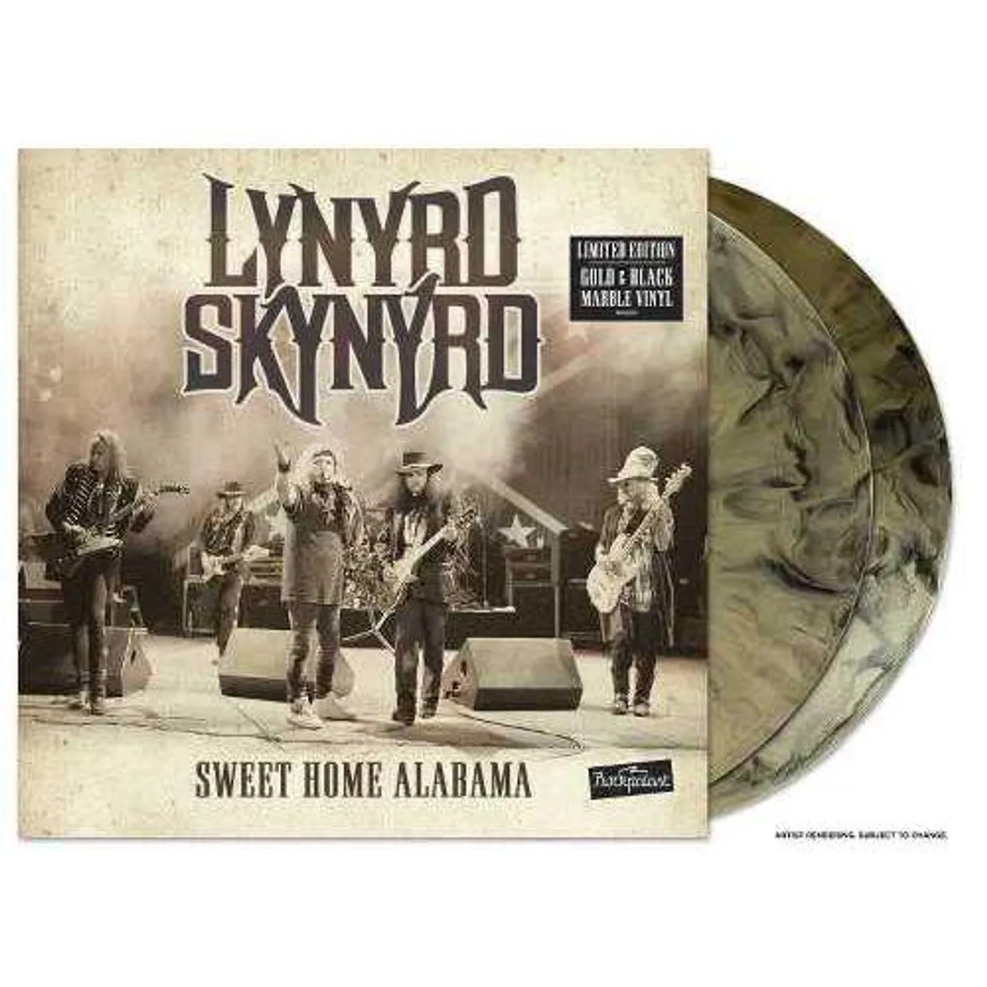 Lynyrd Skynyrd Sweet Home Alabama: Live At Rockpalast 1996 (2LP/Gold & Black Marble) Vinyl Record