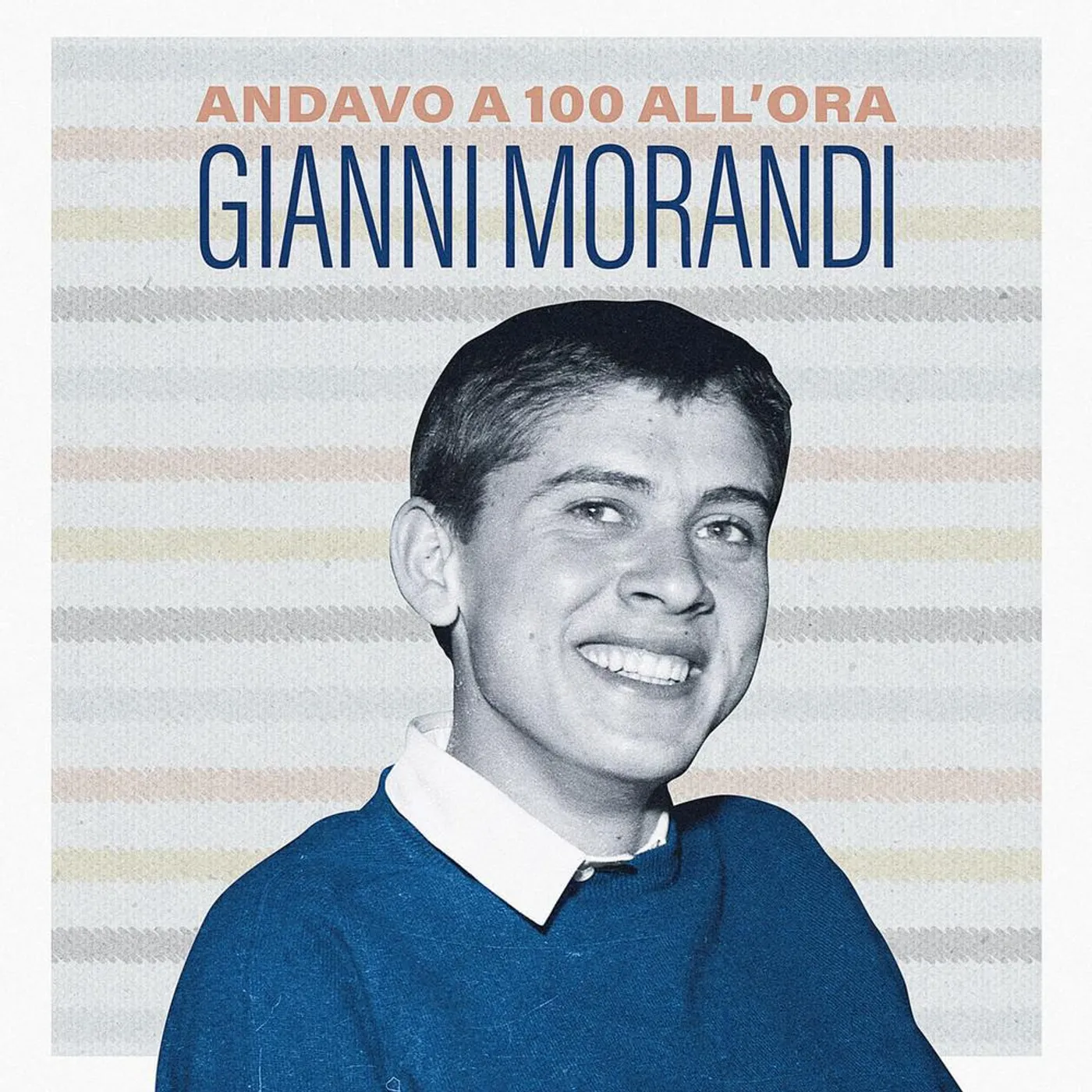 Gianni Morandi Andavo A 100 All'ora (Orange 10 Inch) Vinyl Record