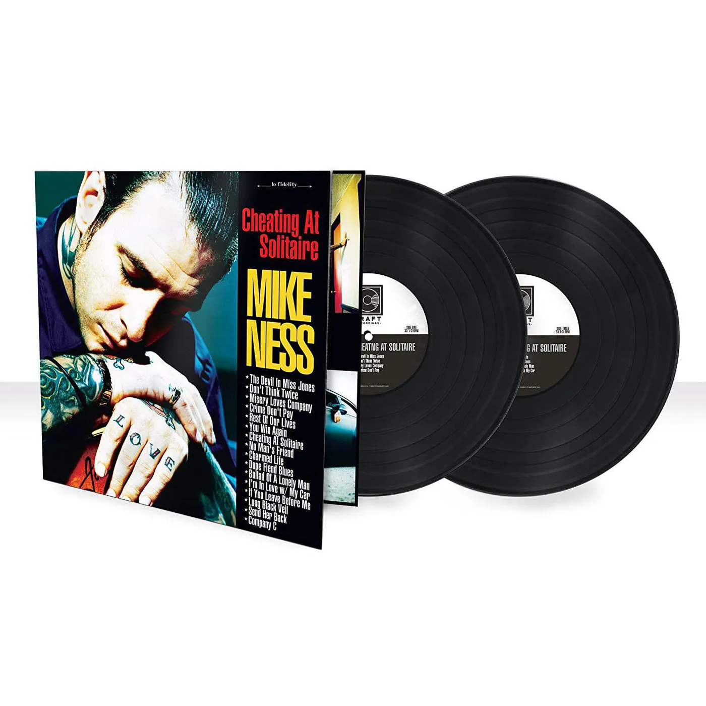 Mike Ness Cheating At Solitaire (2 LP) Vinyl Record