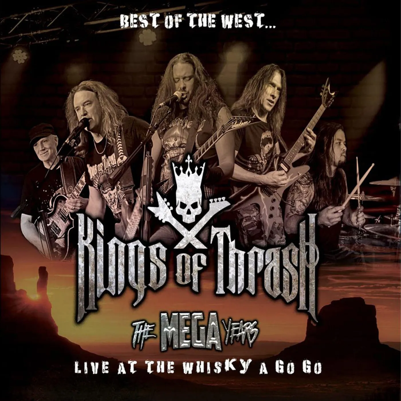 Kings Of Thrash BEST OF THE WEST: LIVE AT THE WHISKY A GO GO (CD/DVD) Vinyl Record