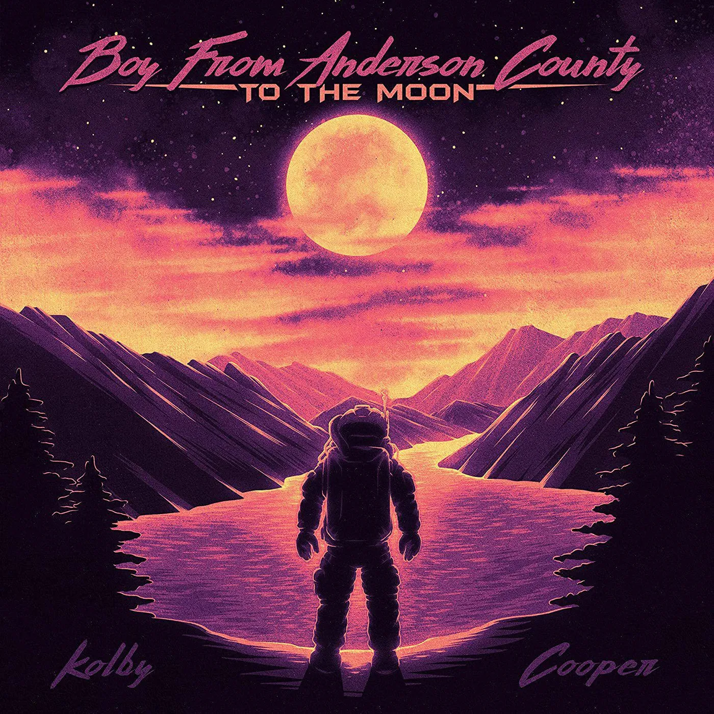 Kolby Cooper Boy From Anderson County To The Moon Vinyl Record