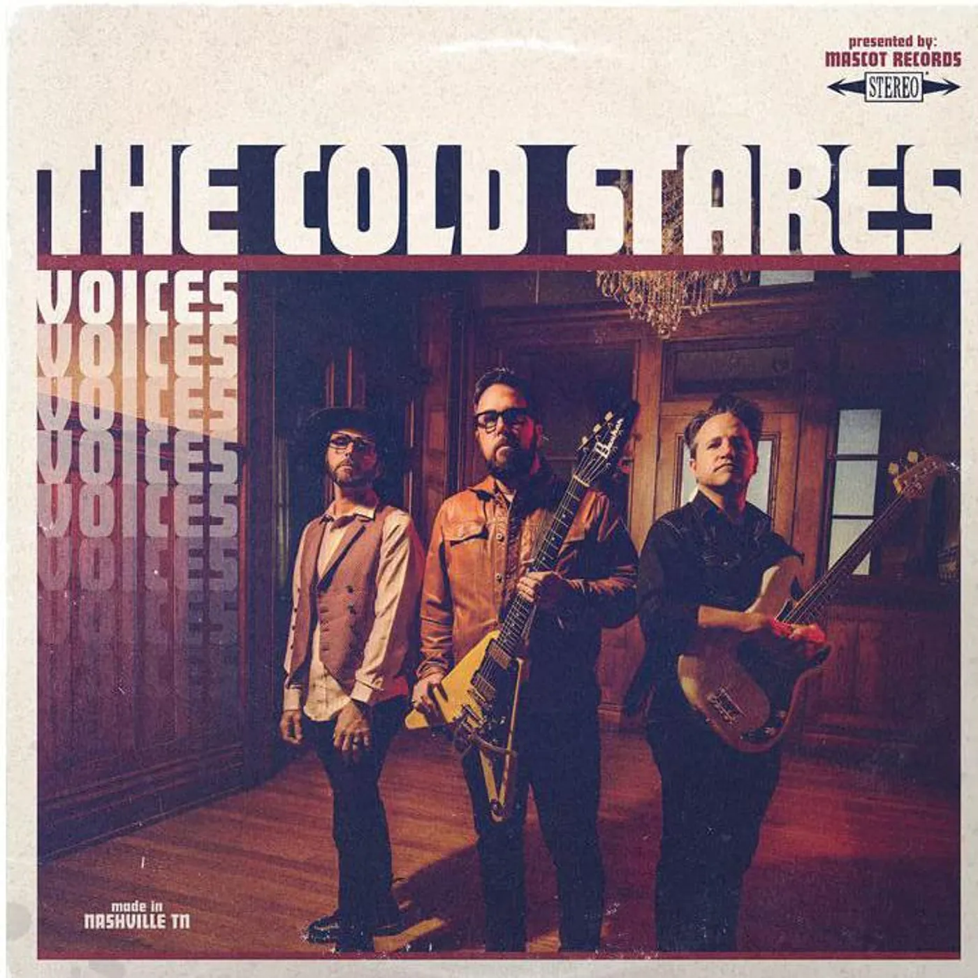 The Cold Stares Voices (Burgundy Vinyl Record)