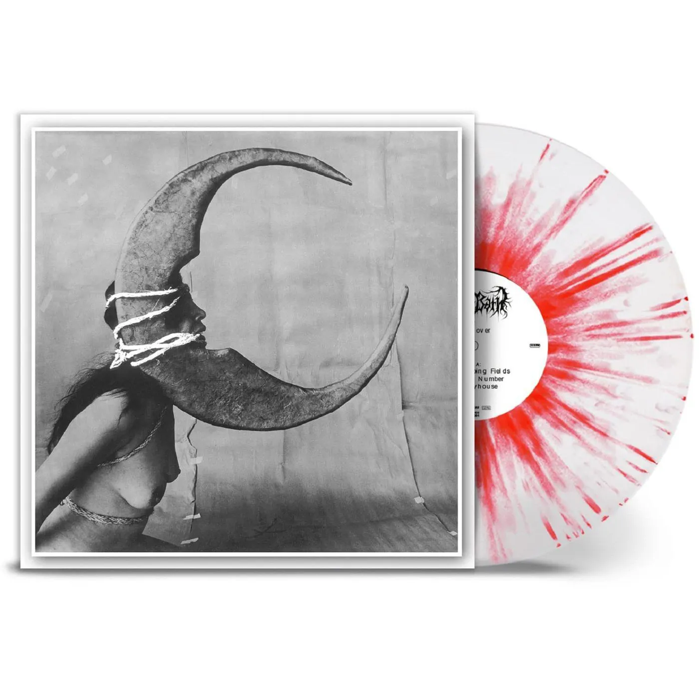 Ghost Bath Moonlover (Clear W/ Red Splatter Vinyl Record)