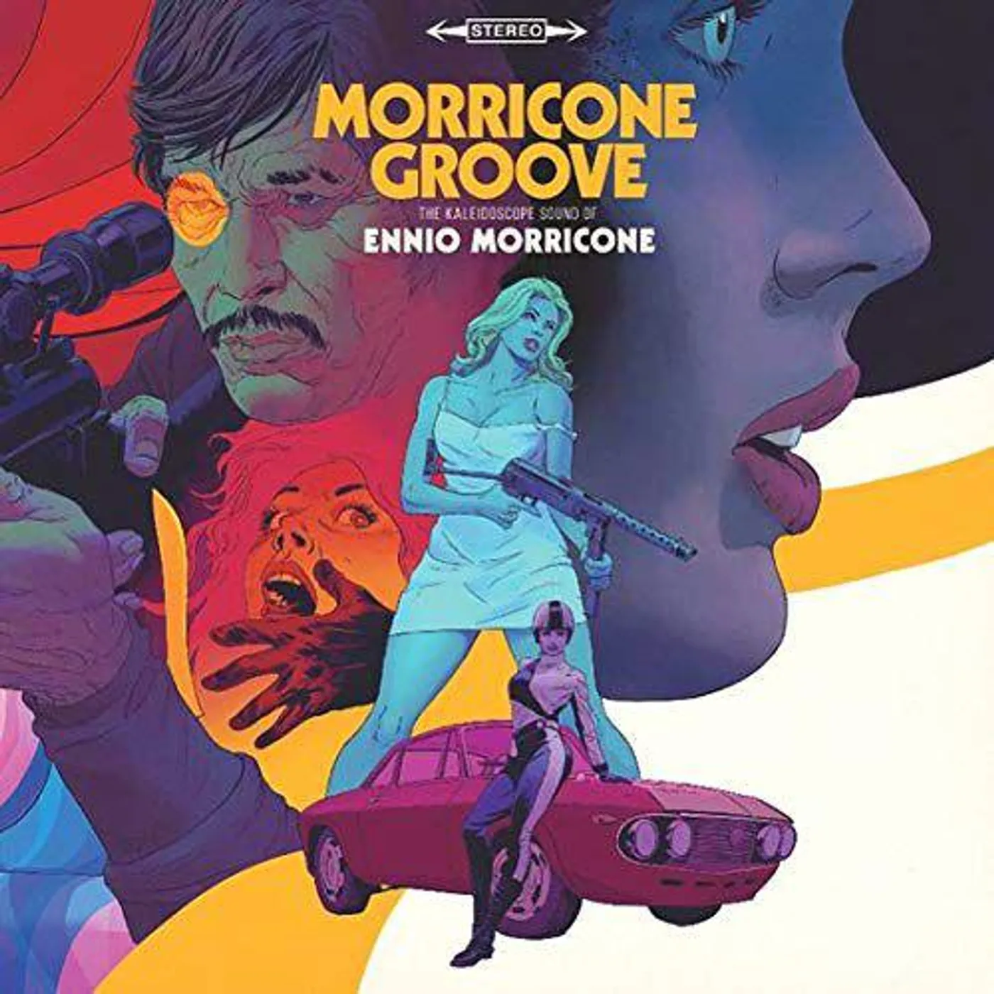 Morricone Groove: The Kaleidoscope Sound Of Ennio Morricone 1964-1977 (2LP/multi-color Swirl Vinyl Record)