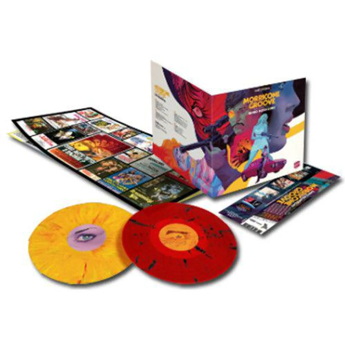 Morricone Groove: The Kaleidoscope Sound Of Ennio Morricone 1964-1977 (2LP/multi-color Swirl Vinyl Record)